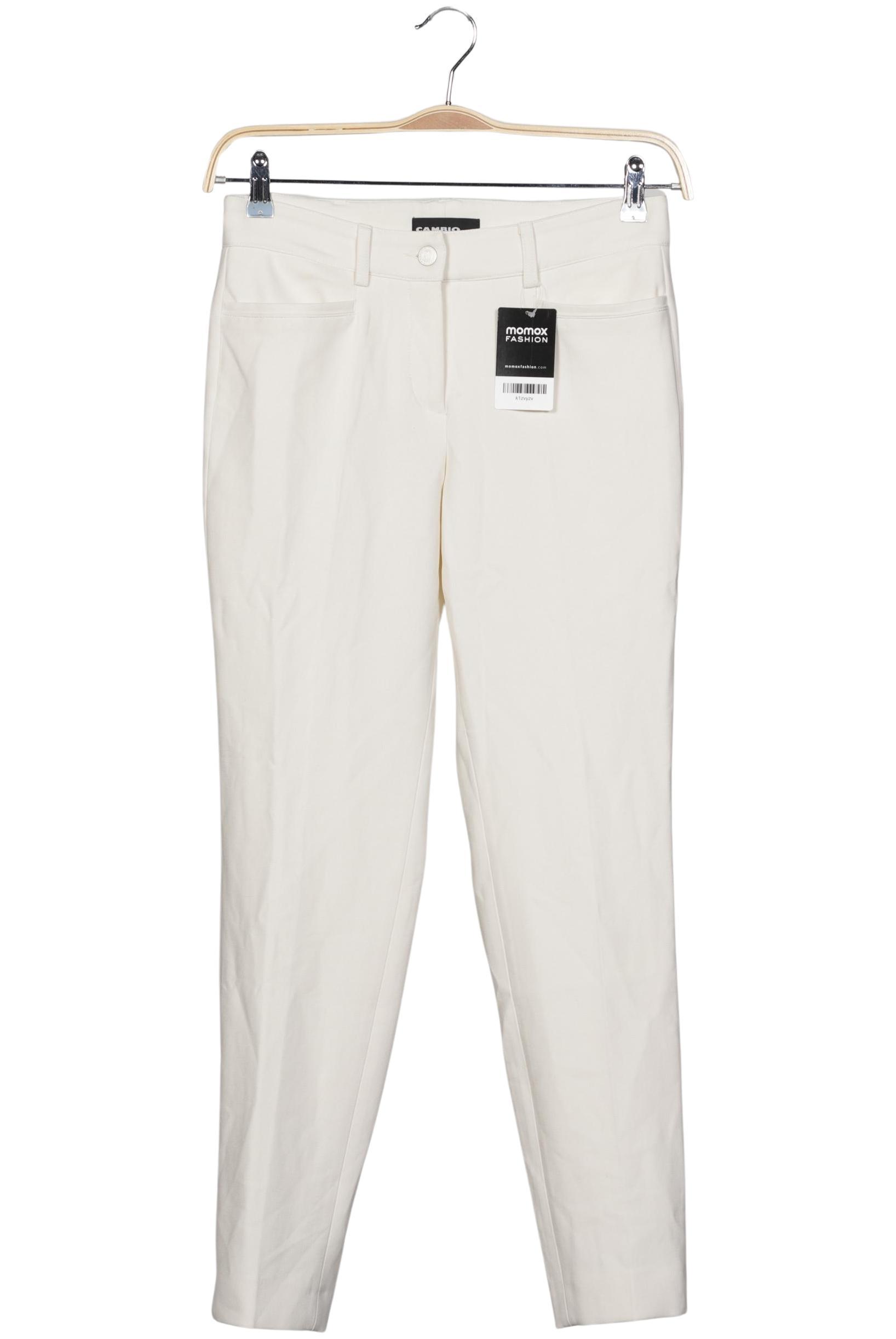 

Cambio Damen Stoffhose, cremeweiß, Gr. 30