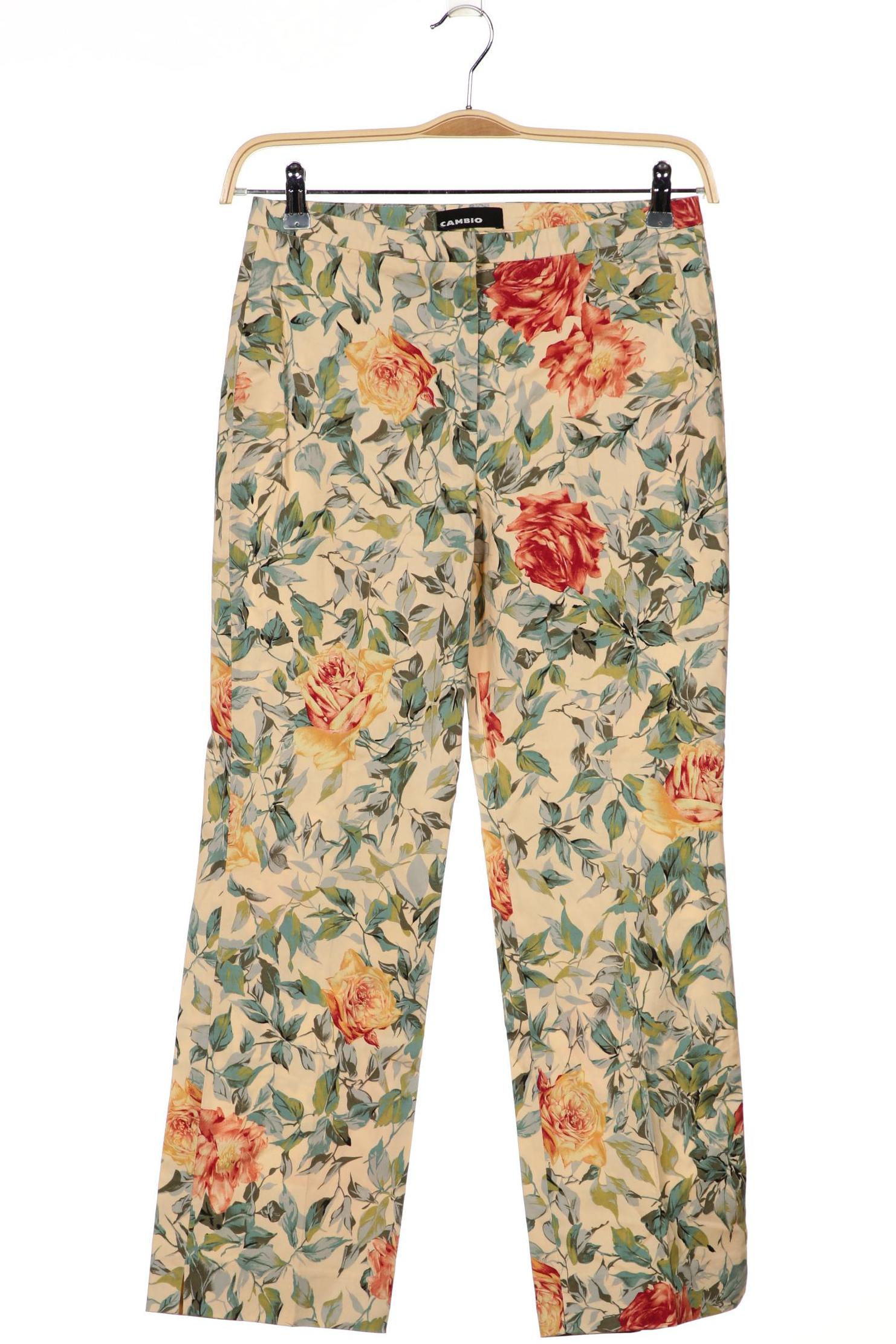 

Cambio Damen Stoffhose, mehrfarbig, Gr. 38