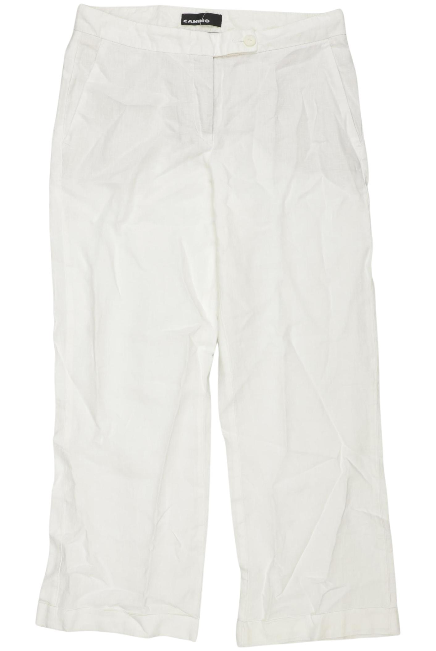 

Cambio Damen Stoffhose, weiß, Gr. 34