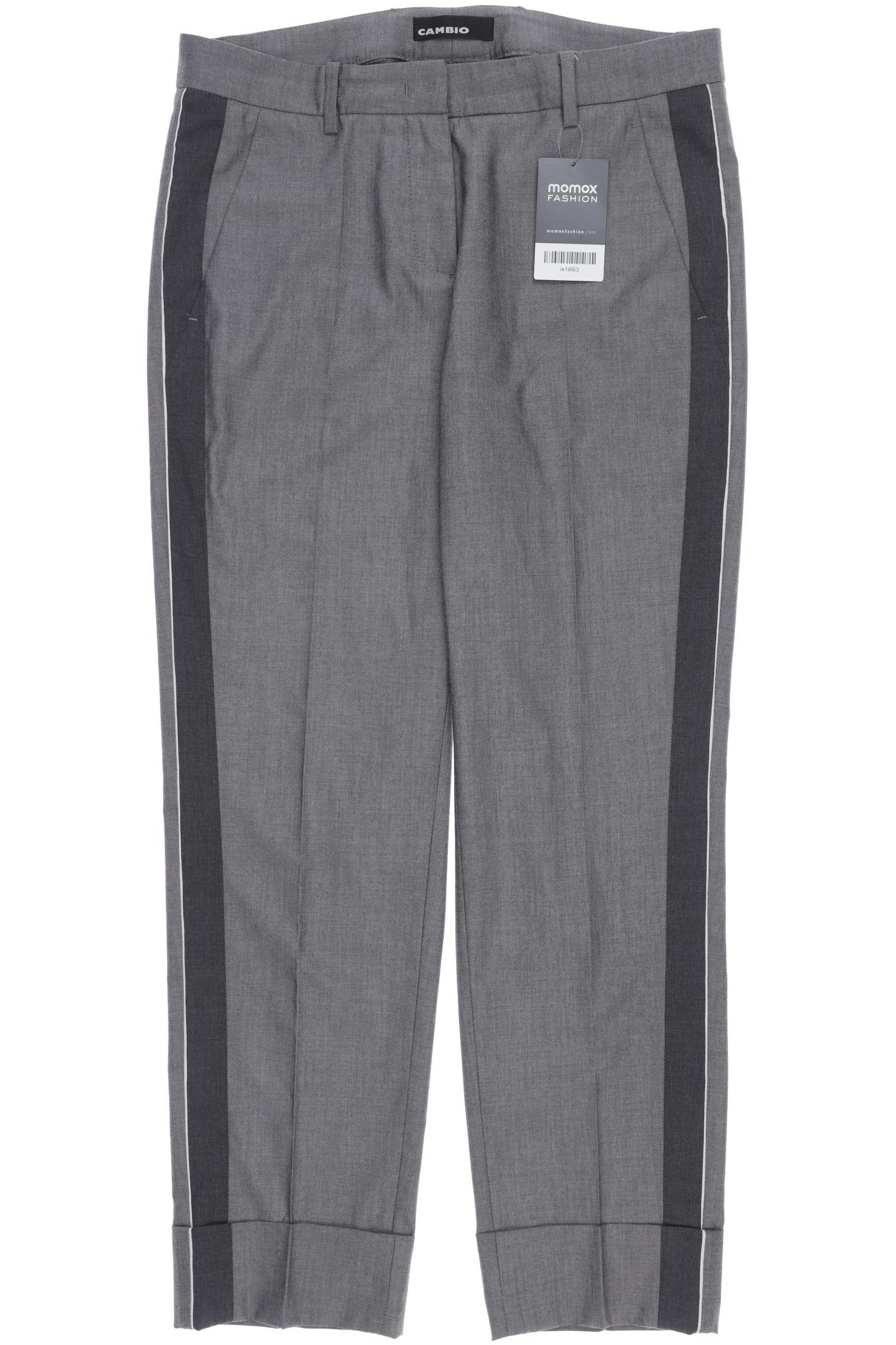 

Cambio Damen Stoffhose, grau, Gr. 36