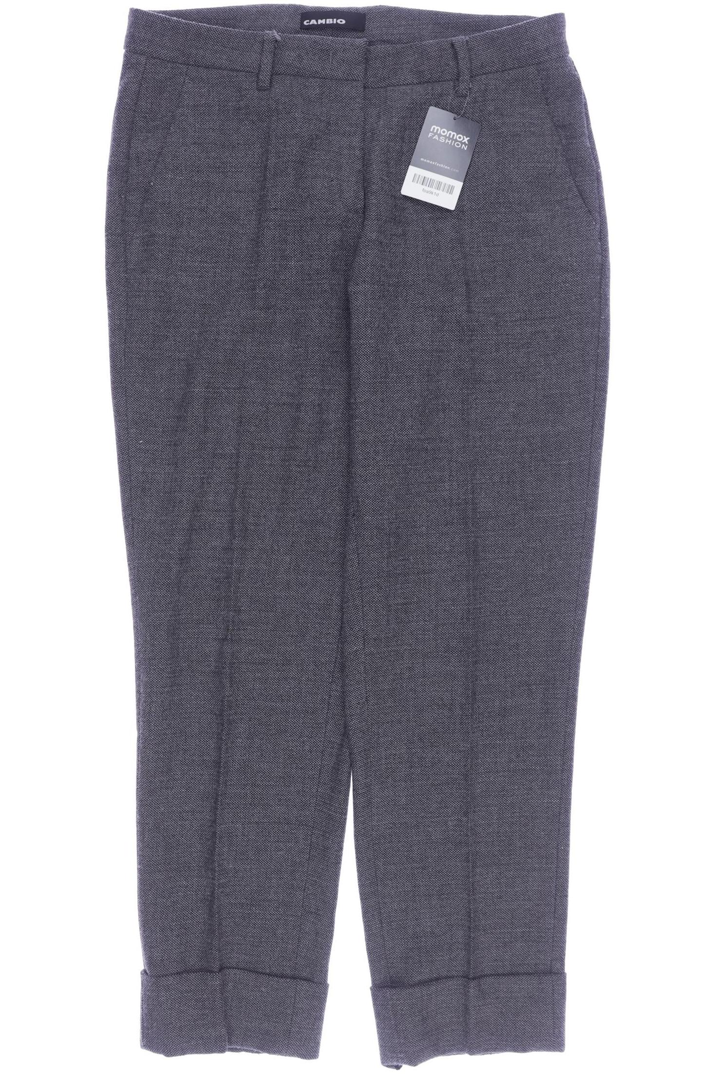

Cambio Damen Stoffhose, grau, Gr. 32
