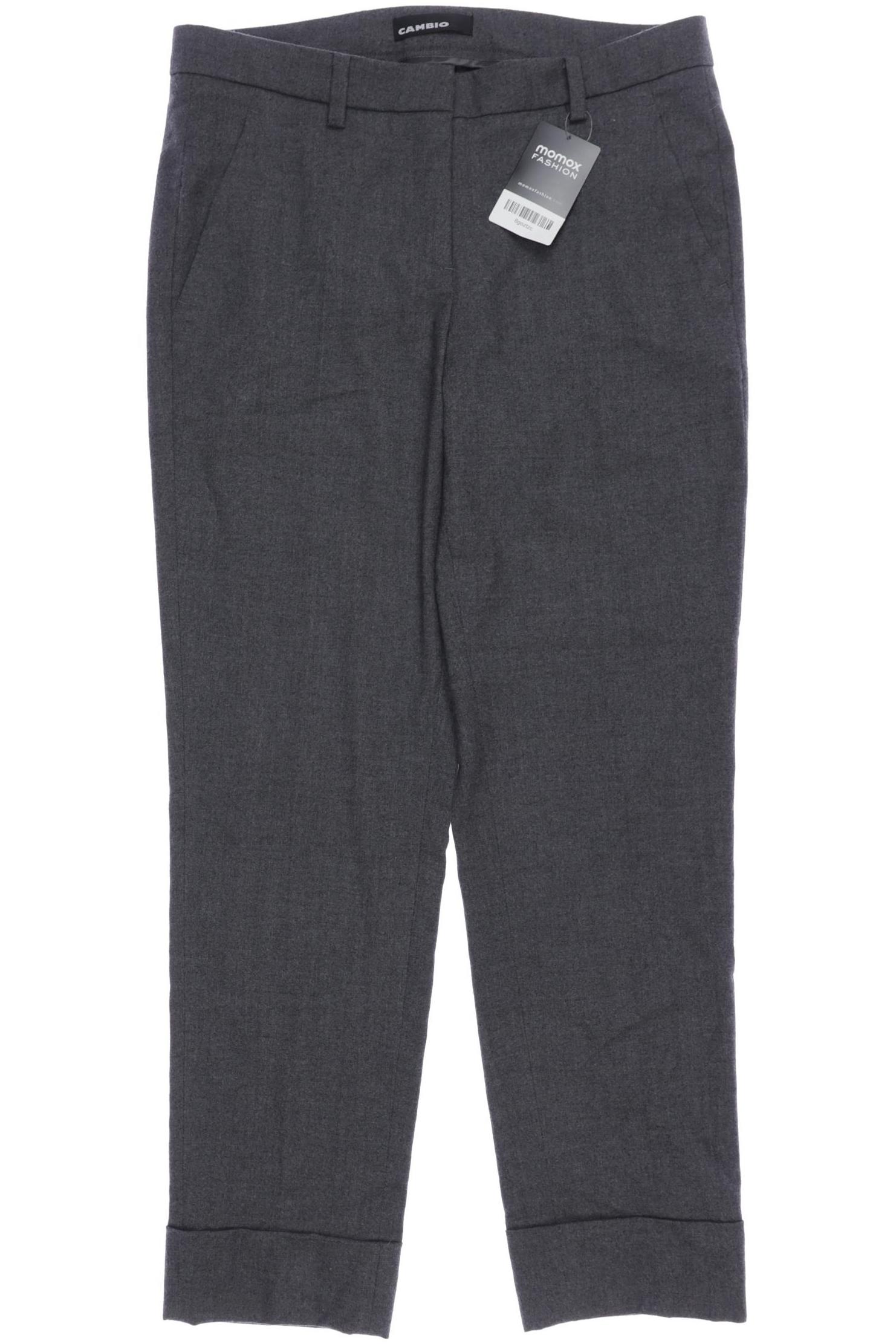 

Cambio Damen Stoffhose, grau, Gr. 36