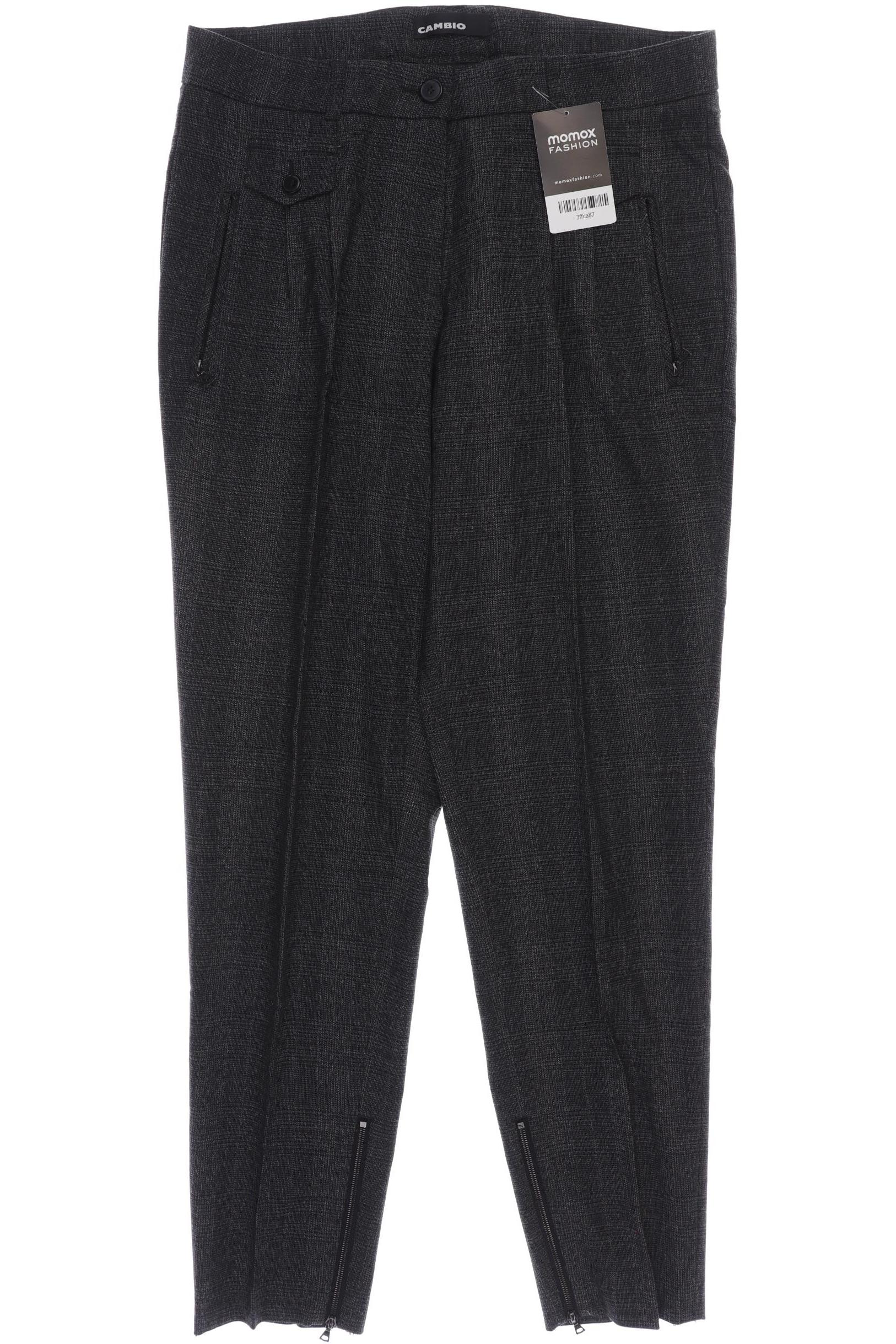 

Cambio Damen Stoffhose, grau, Gr. 36
