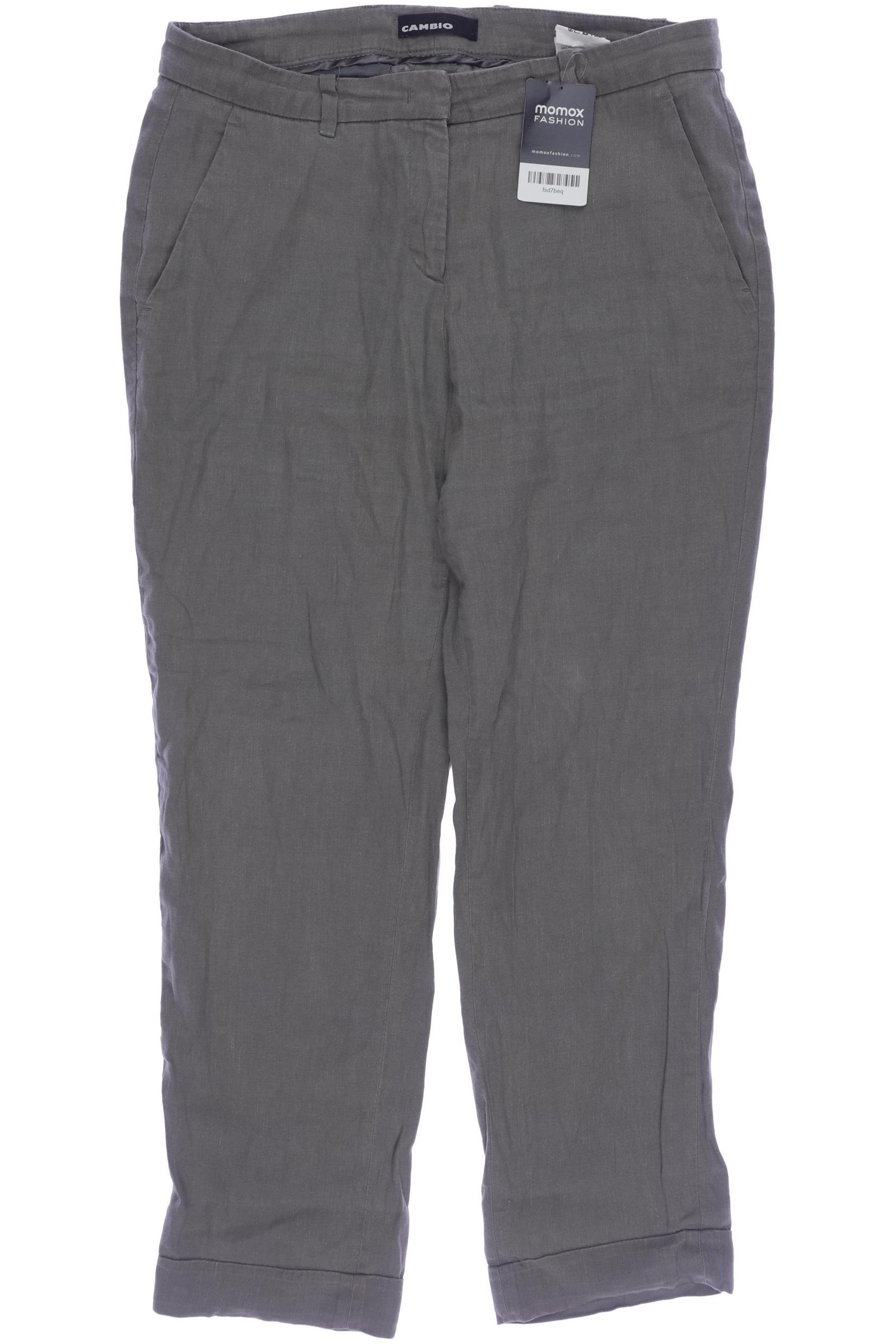 

Cambio Damen Stoffhose, grau, Gr. 38