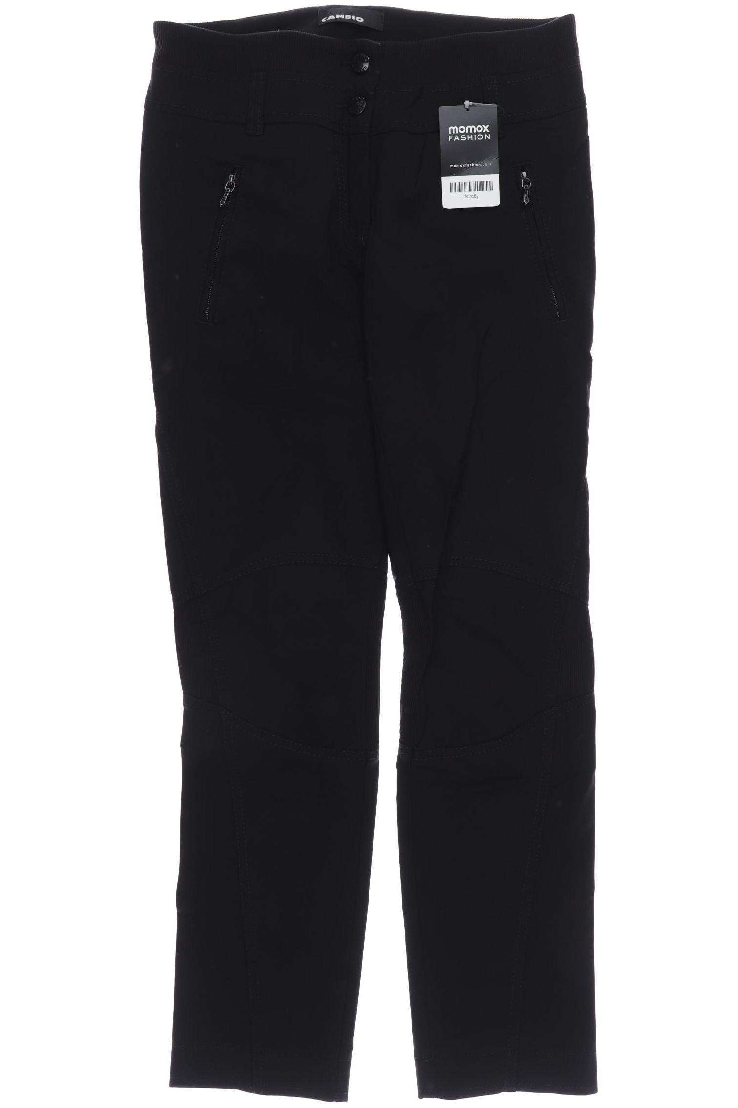 

Cambio Damen Stoffhose, schwarz, Gr. 34
