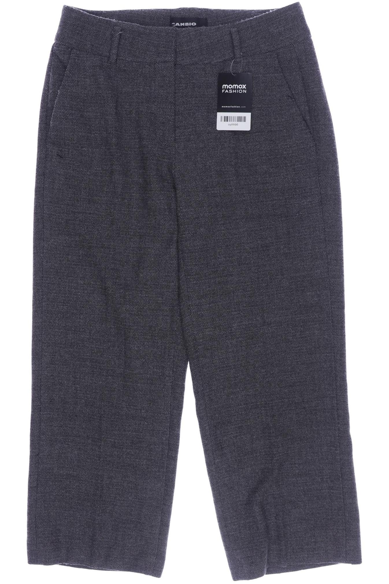 

Cambio Damen Stoffhose, grau, Gr. 34