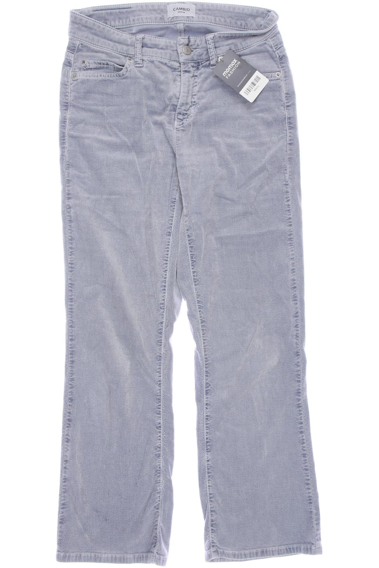 

Cambio Damen Stoffhose, grau, Gr. 28
