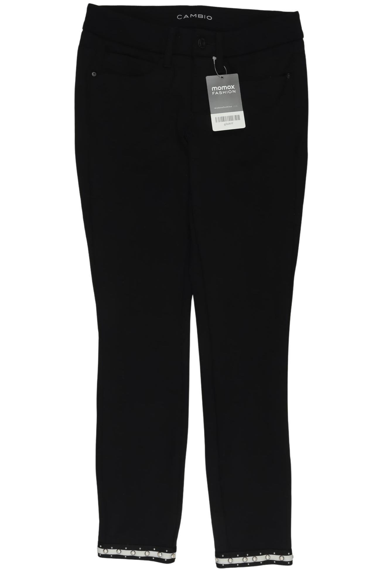 

Cambio Damen Stoffhose, schwarz, Gr. 32