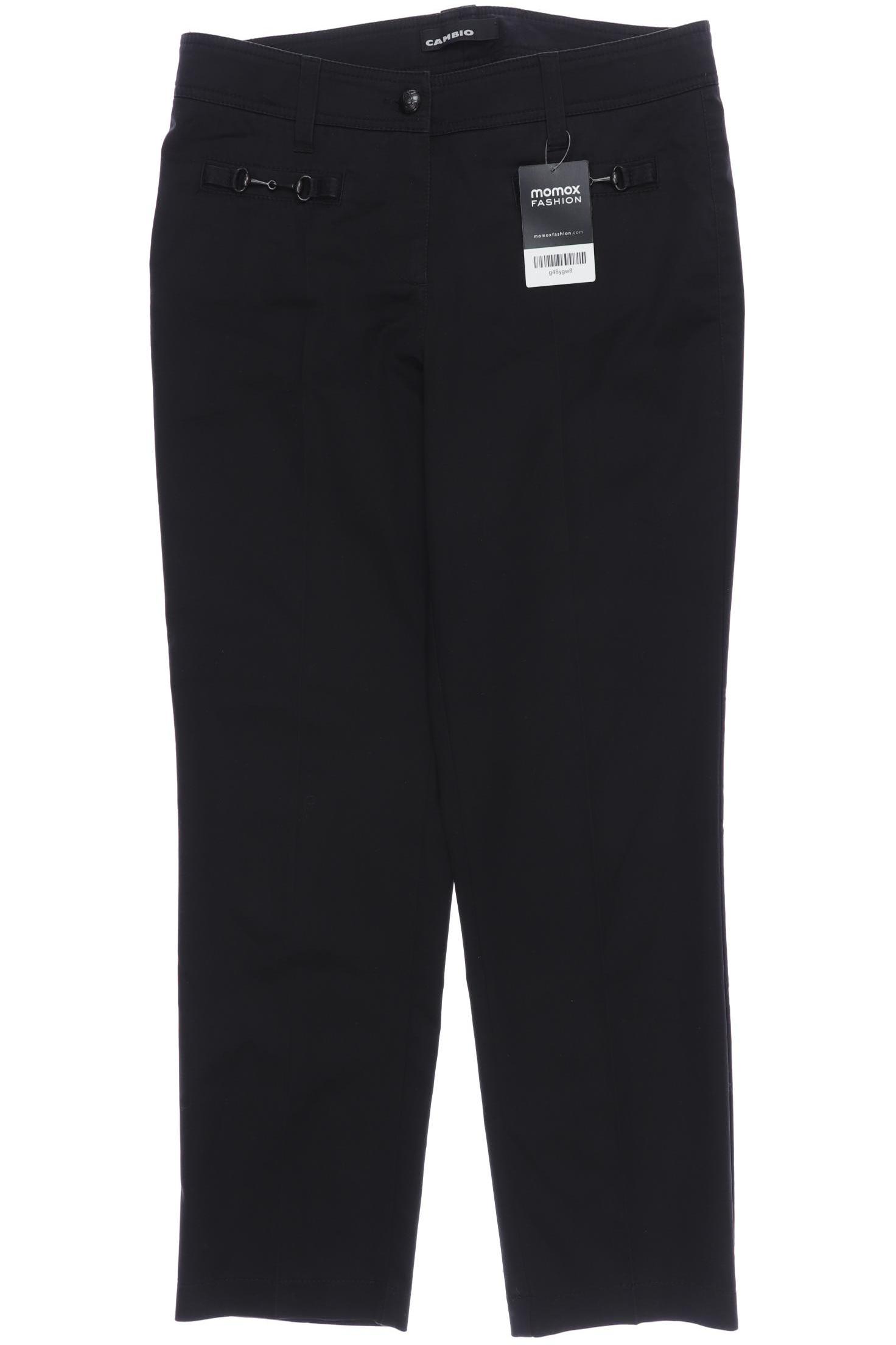 

Cambio Damen Stoffhose, schwarz, Gr. 38