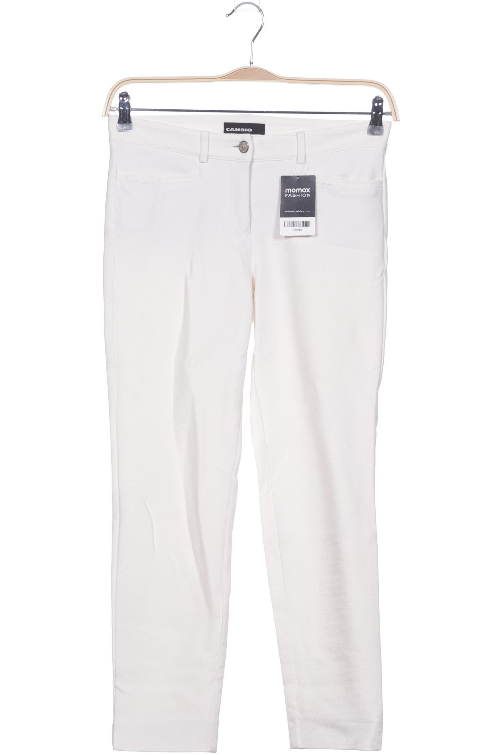 

Cambio Damen Stoffhose, weiß, Gr. 29