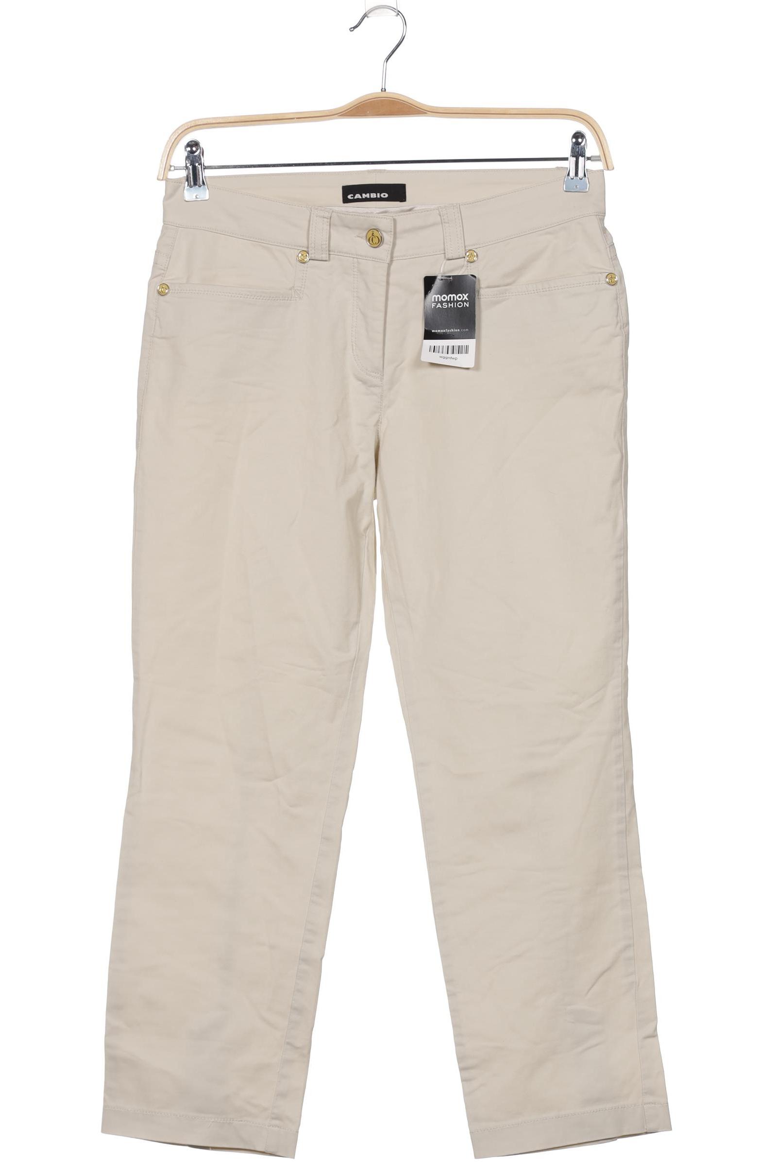 

Cambio Damen Stoffhose, cremeweiß, Gr. 38