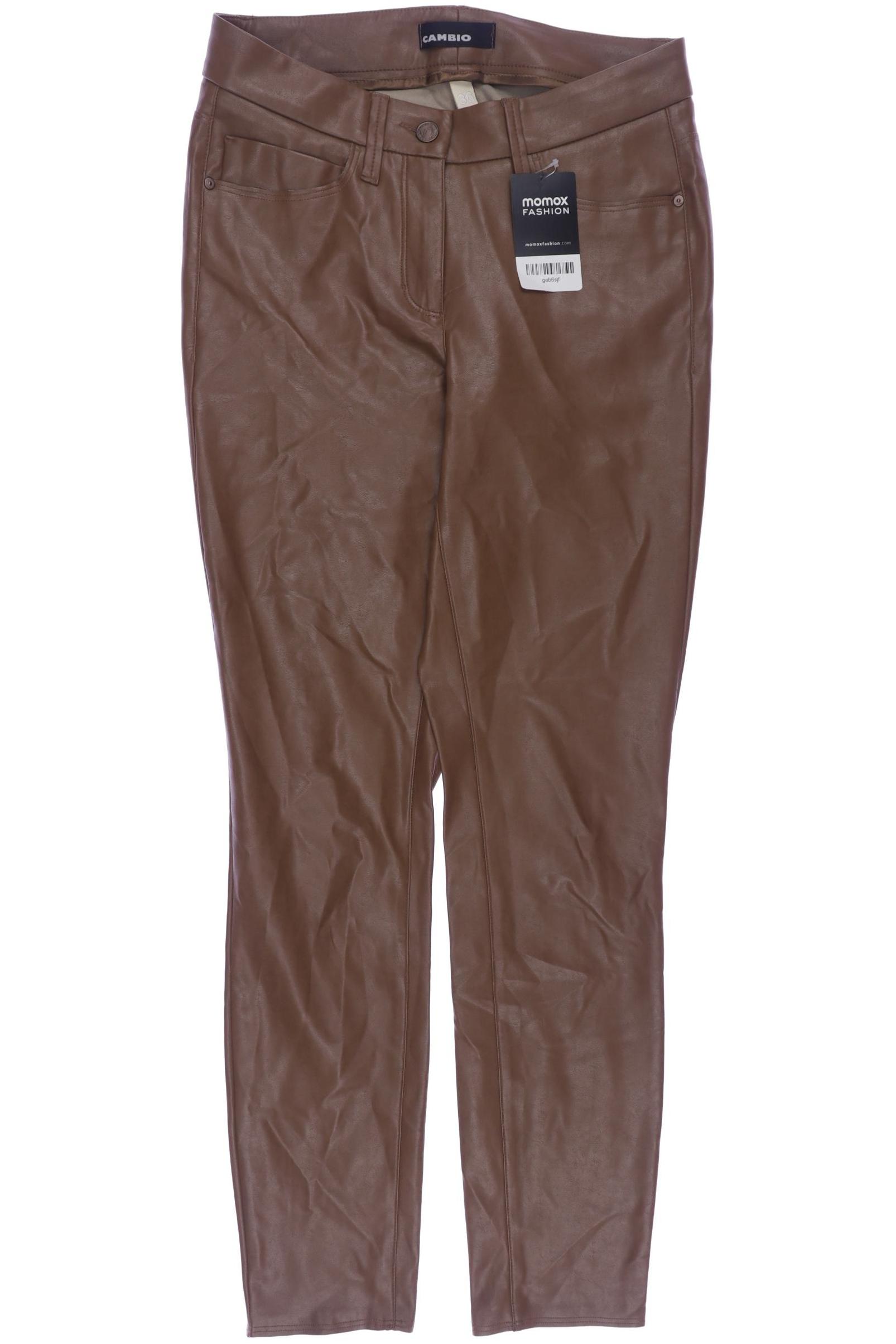 

Cambio Damen Stoffhose, braun, Gr. 36