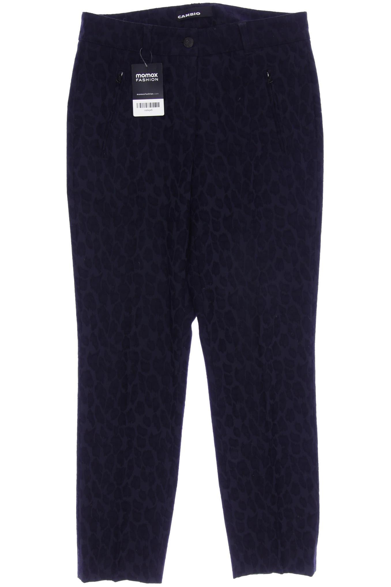

Cambio Damen Stoffhose, marineblau, Gr. 30
