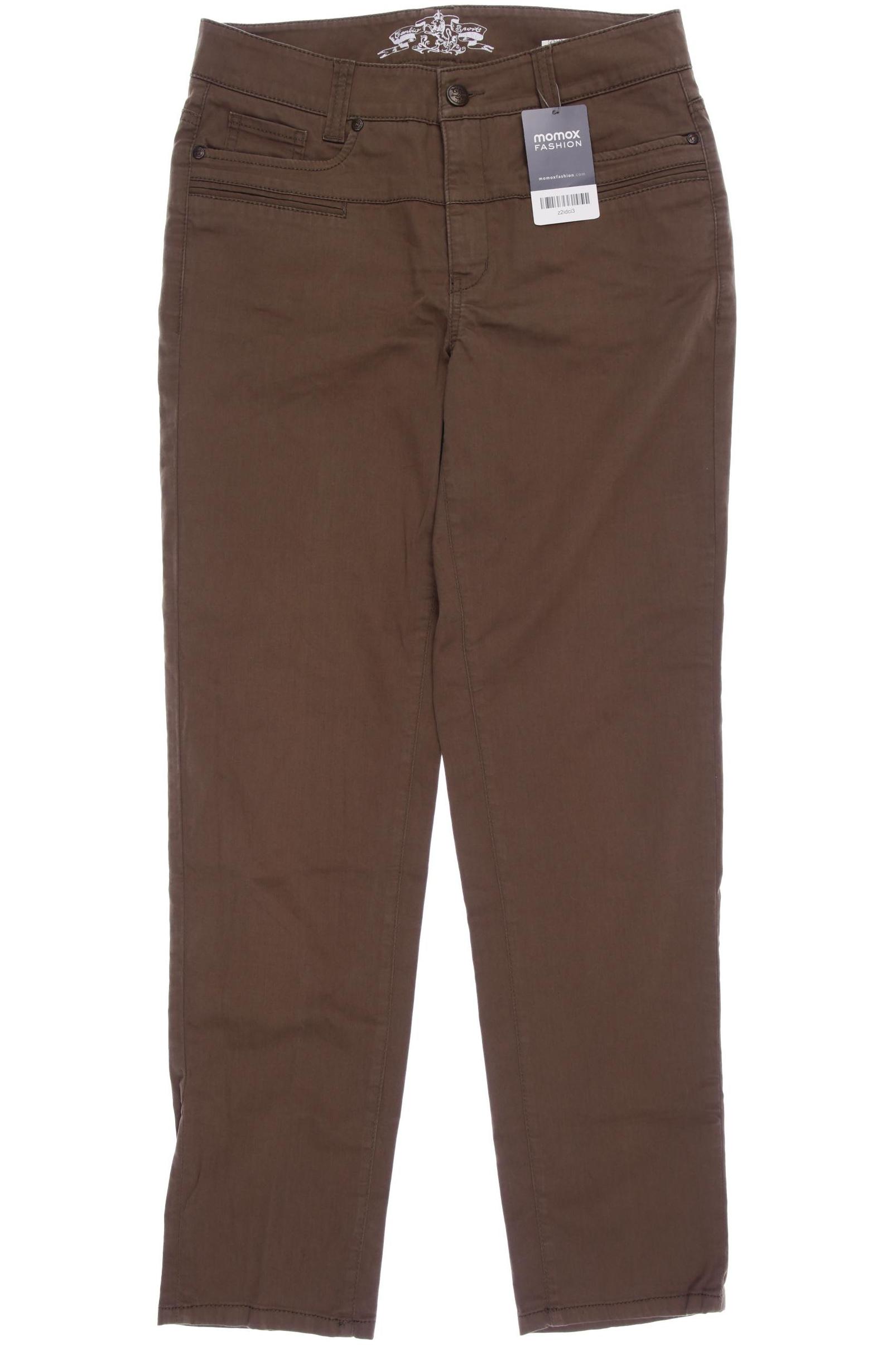 

Cambio Damen Stoffhose, braun, Gr. 38