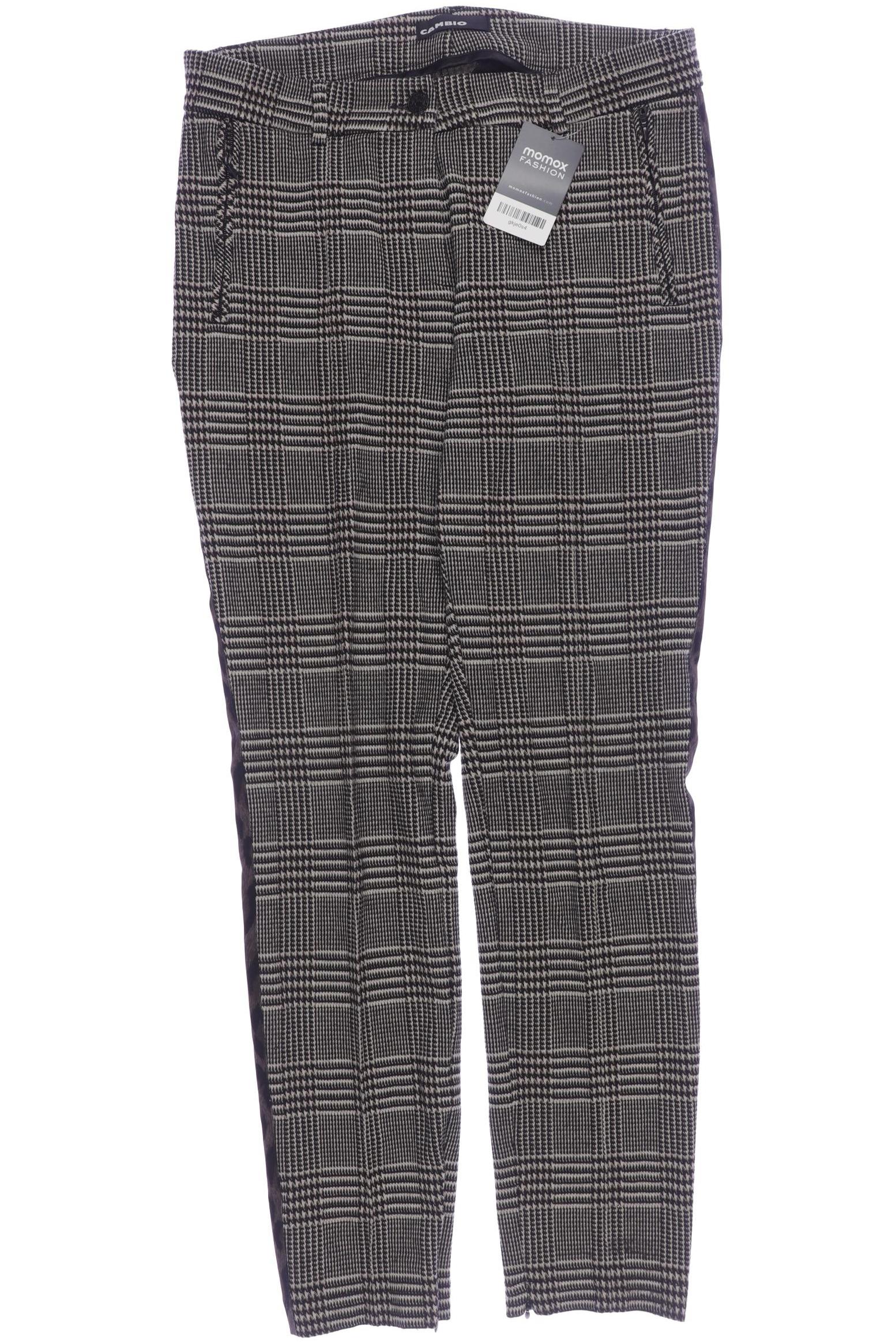 

Cambio Damen Stoffhose, grau, Gr. 40