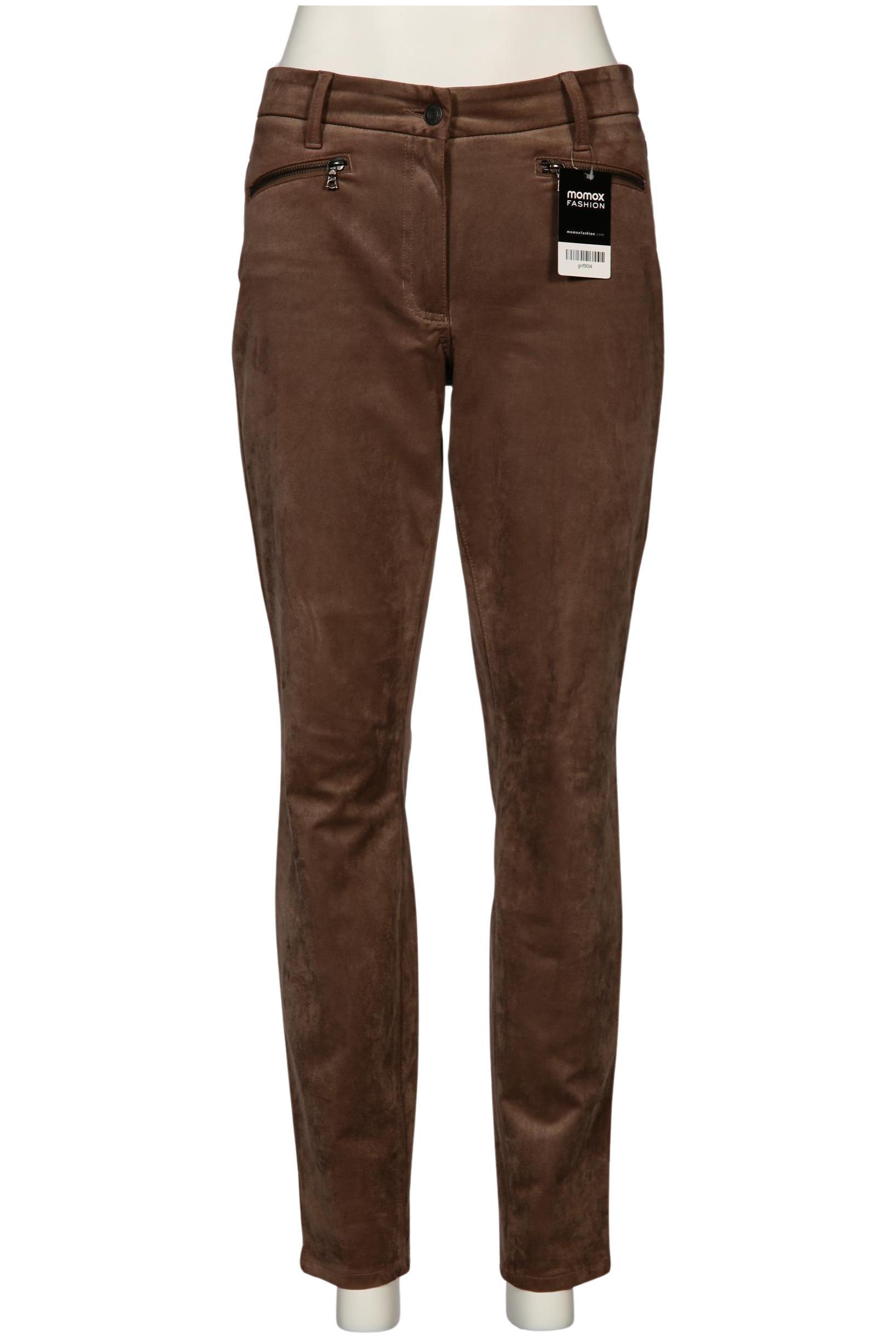 

Cambio Damen Stoffhose, braun, Gr. 42