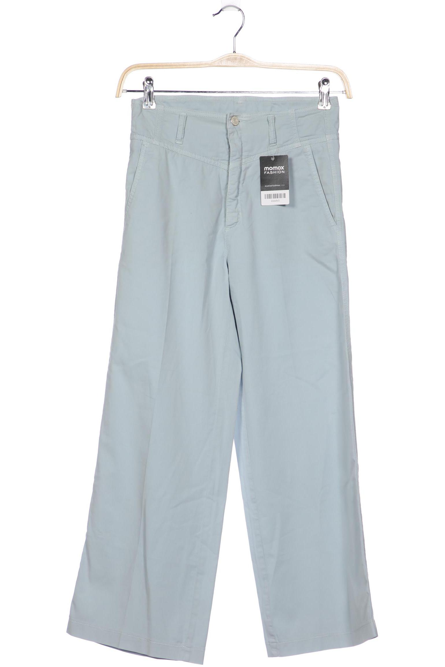 

Cambio Damen Stoffhose, hellblau, Gr. 34