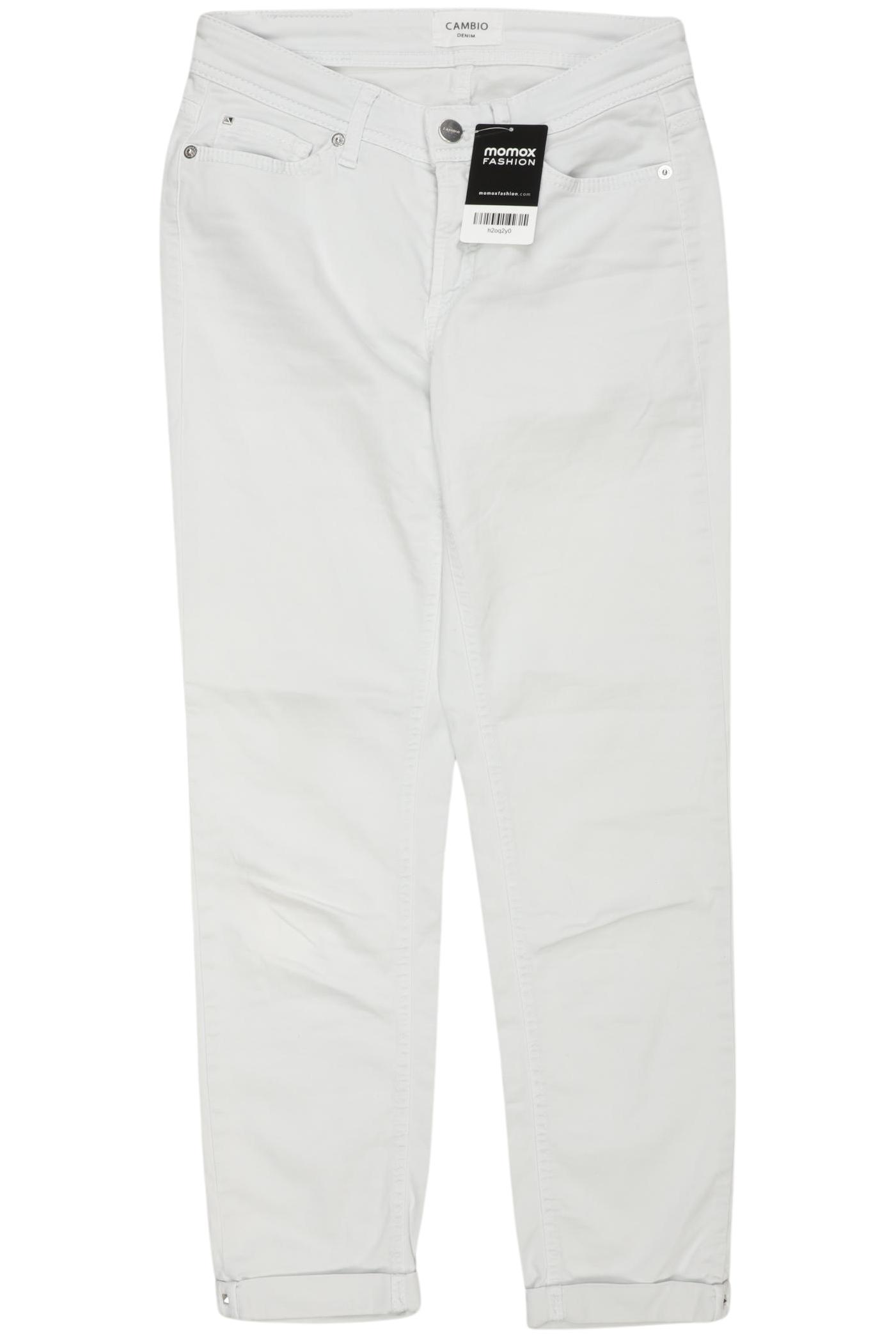 

Cambio Damen Stoffhose, weiß, Gr. 34