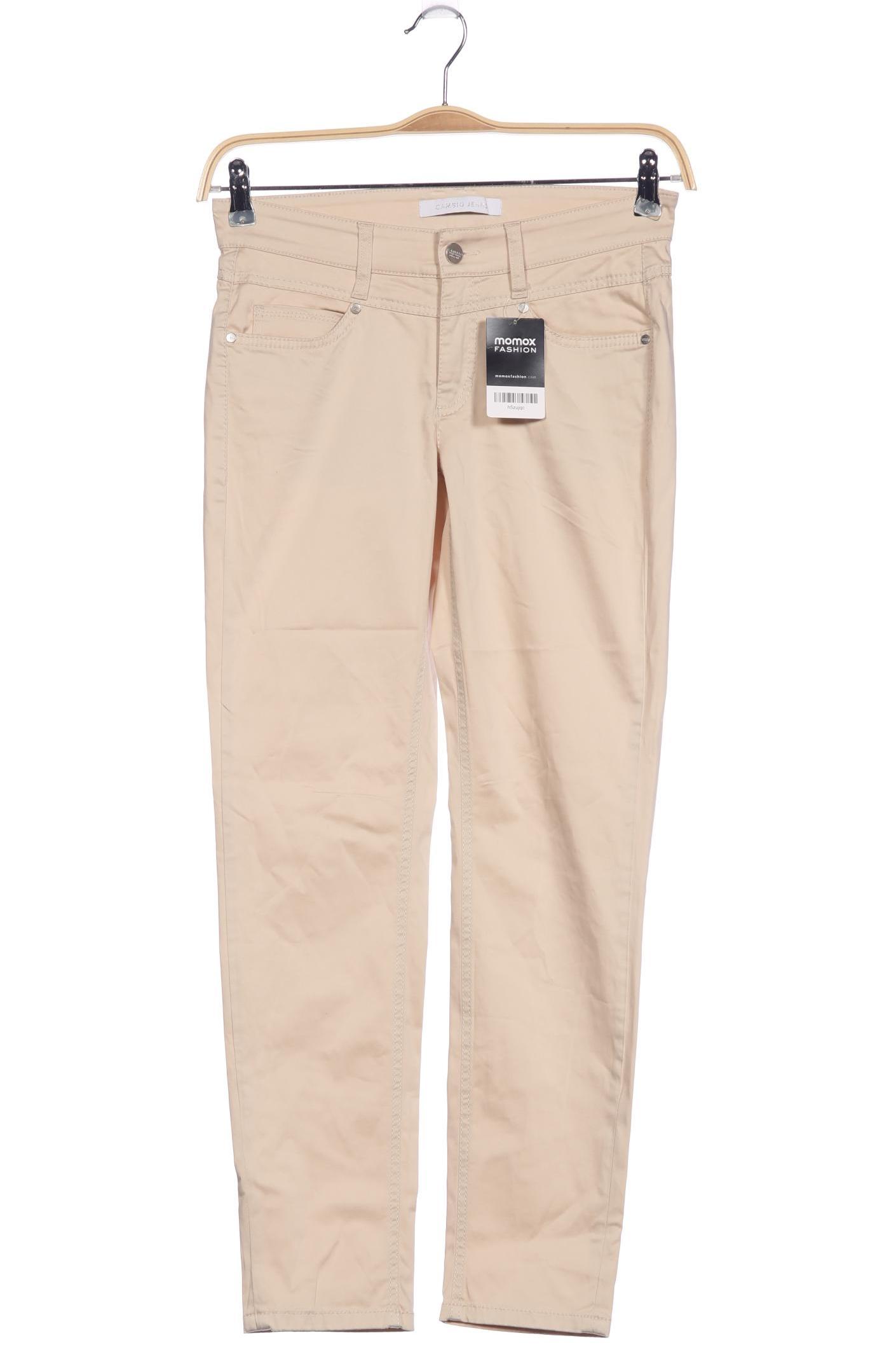

Cambio Damen Stoffhose, beige, Gr. 34