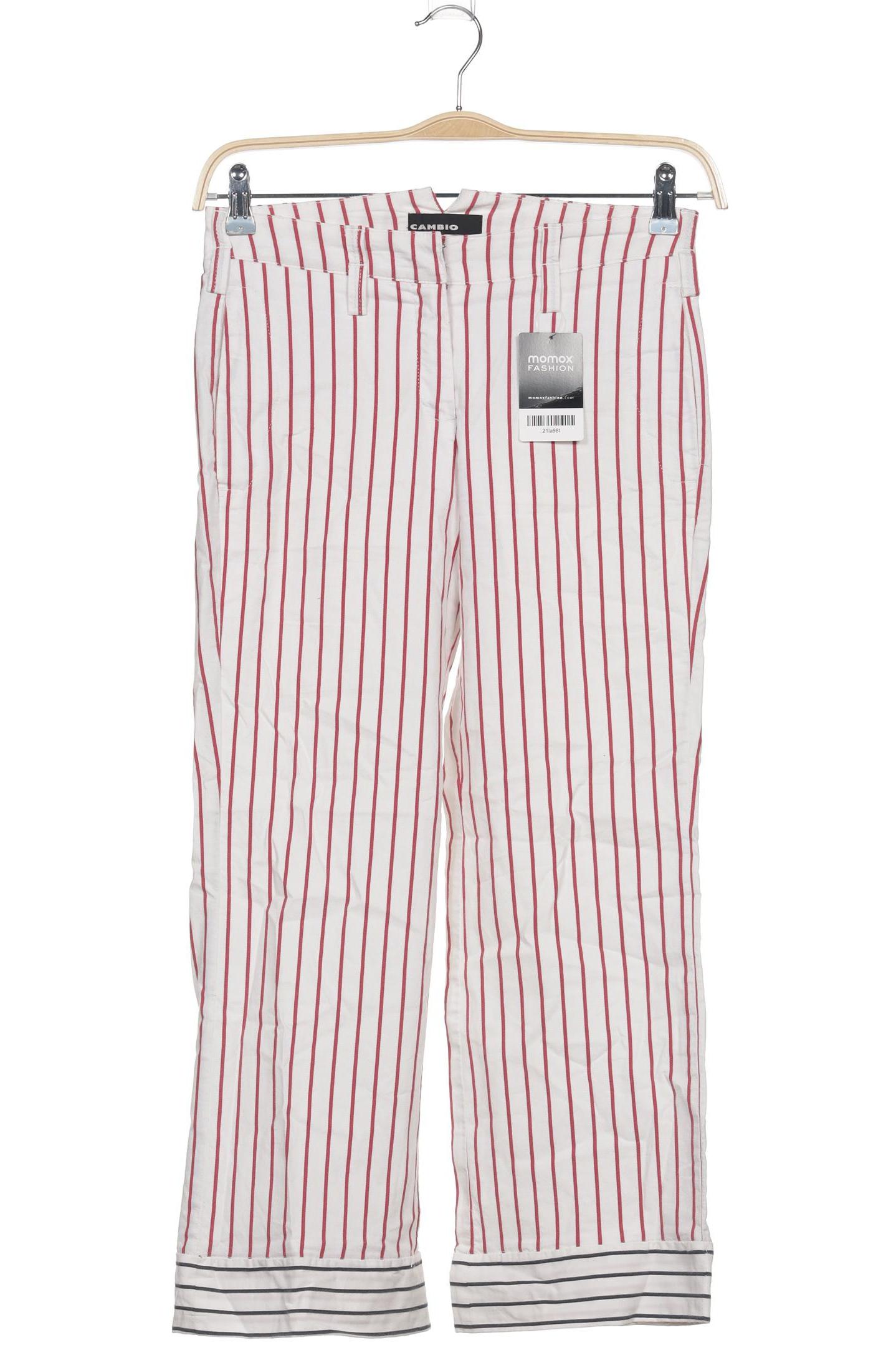 

Cambio Damen Stoffhose, weiß, Gr. 28