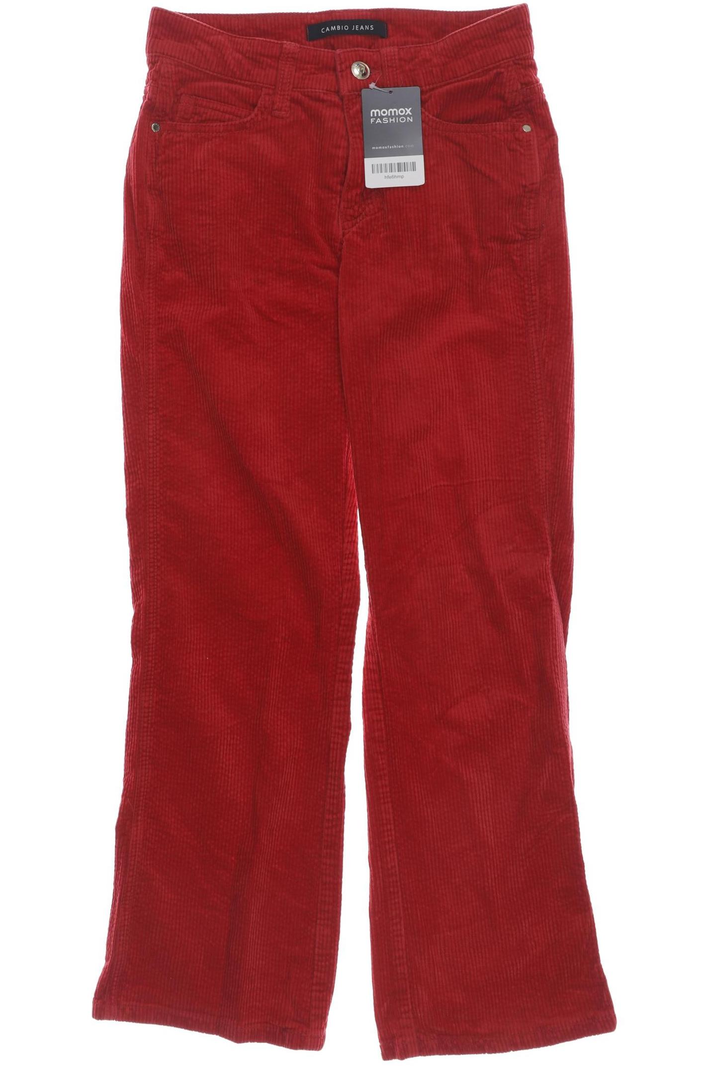

Cambio Damen Stoffhose, rot