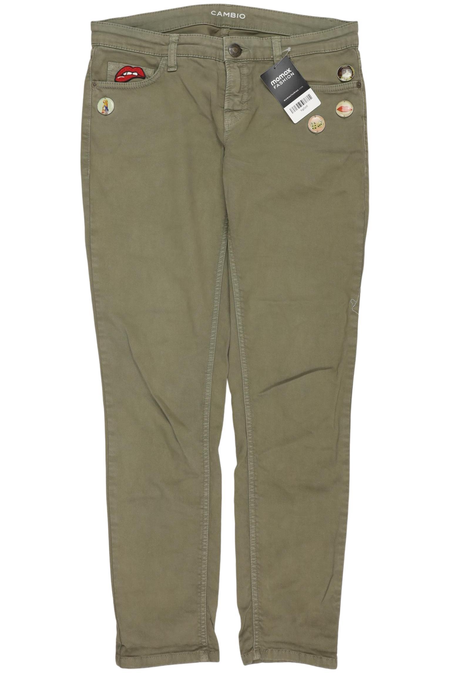 

Cambio Damen Stoffhose, grün, Gr. 36