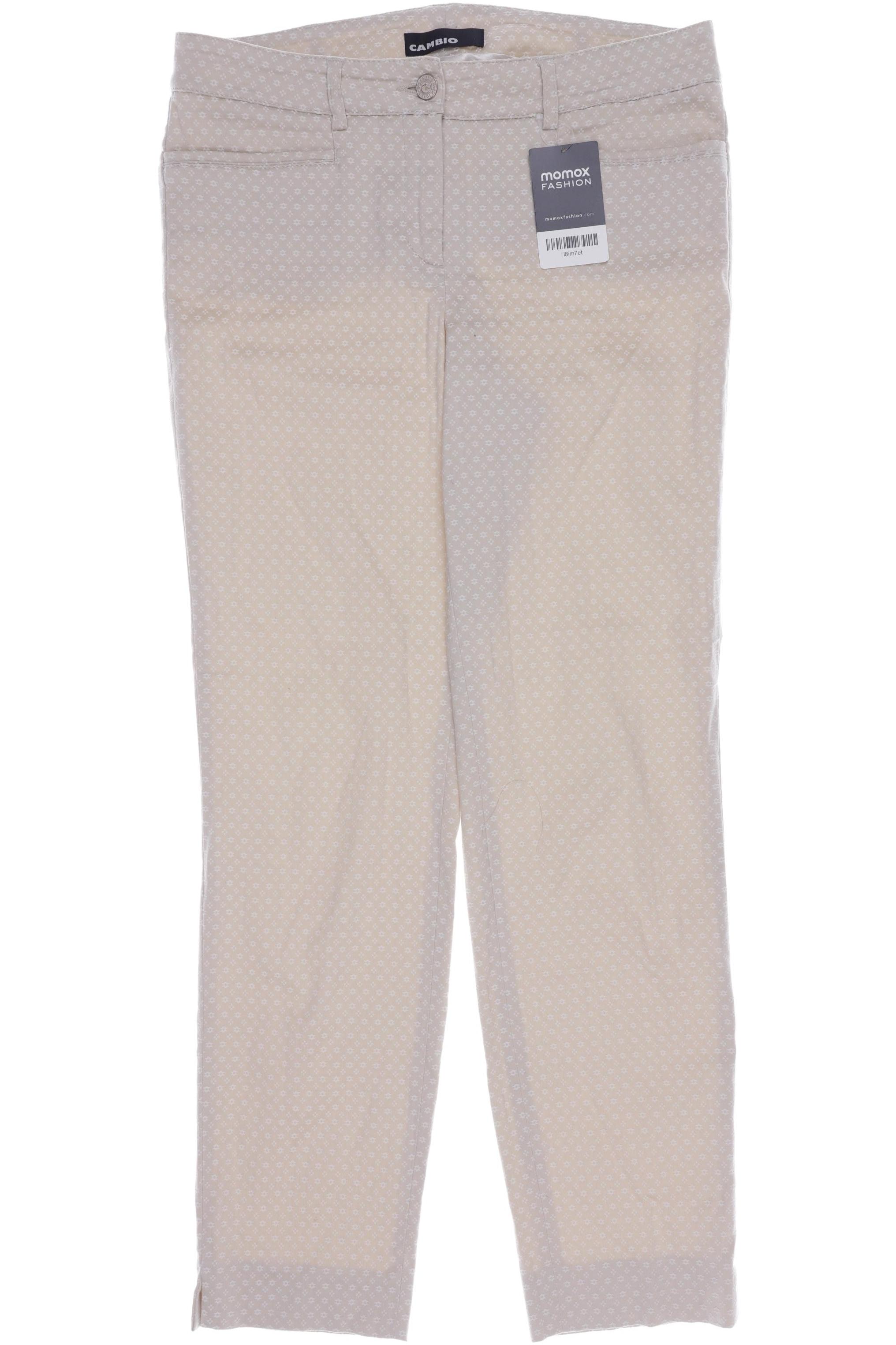 

Cambio Damen Stoffhose, cremeweiß, Gr. 40