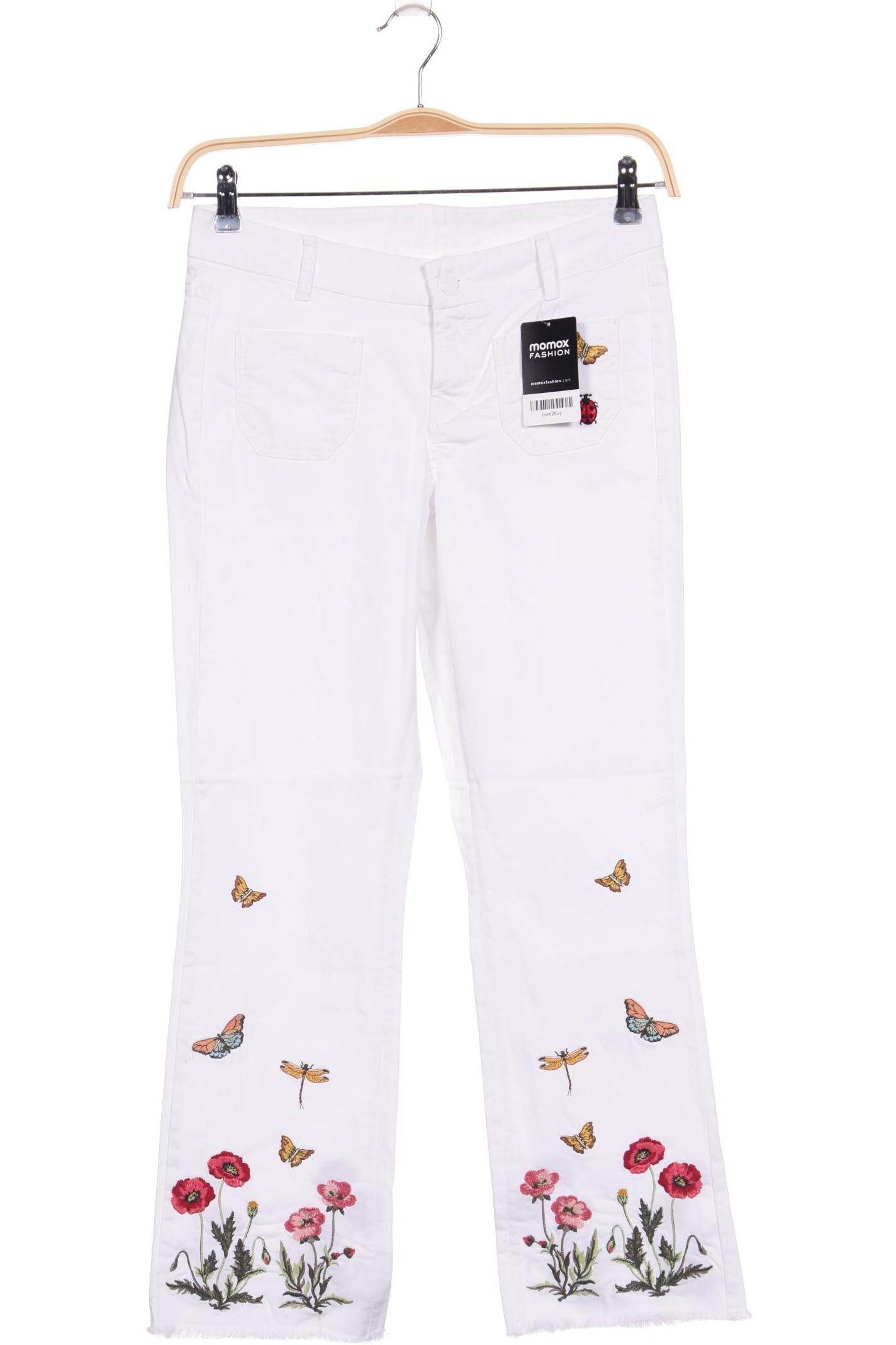 

Cambio Damen Stoffhose, weiß, Gr. 36
