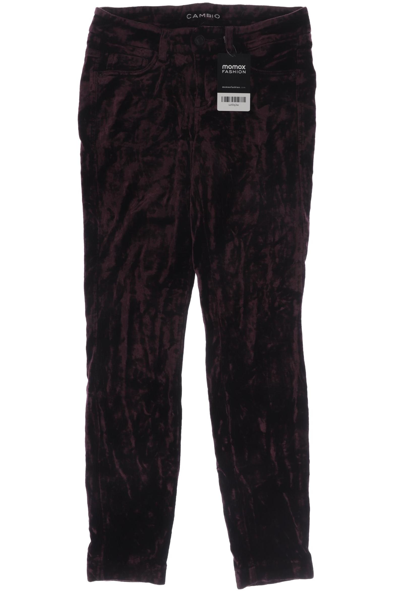 

Cambio Damen Stoffhose, bordeaux, Gr. 36