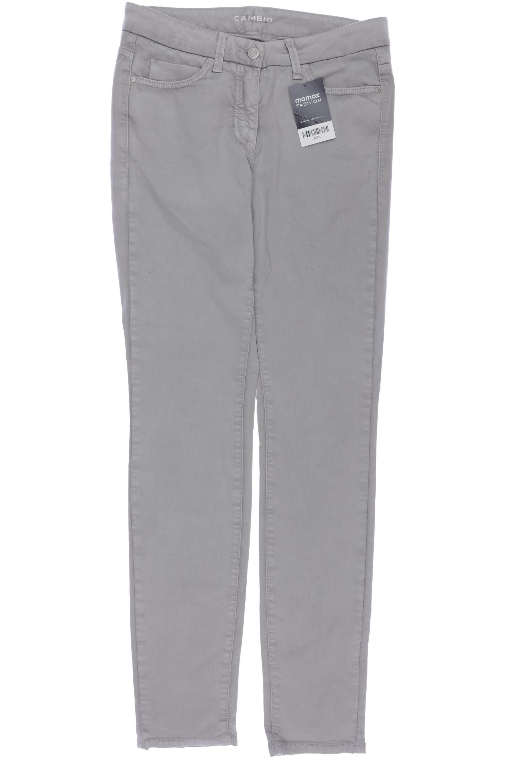 

Cambio Damen Stoffhose, grau, Gr. 36
