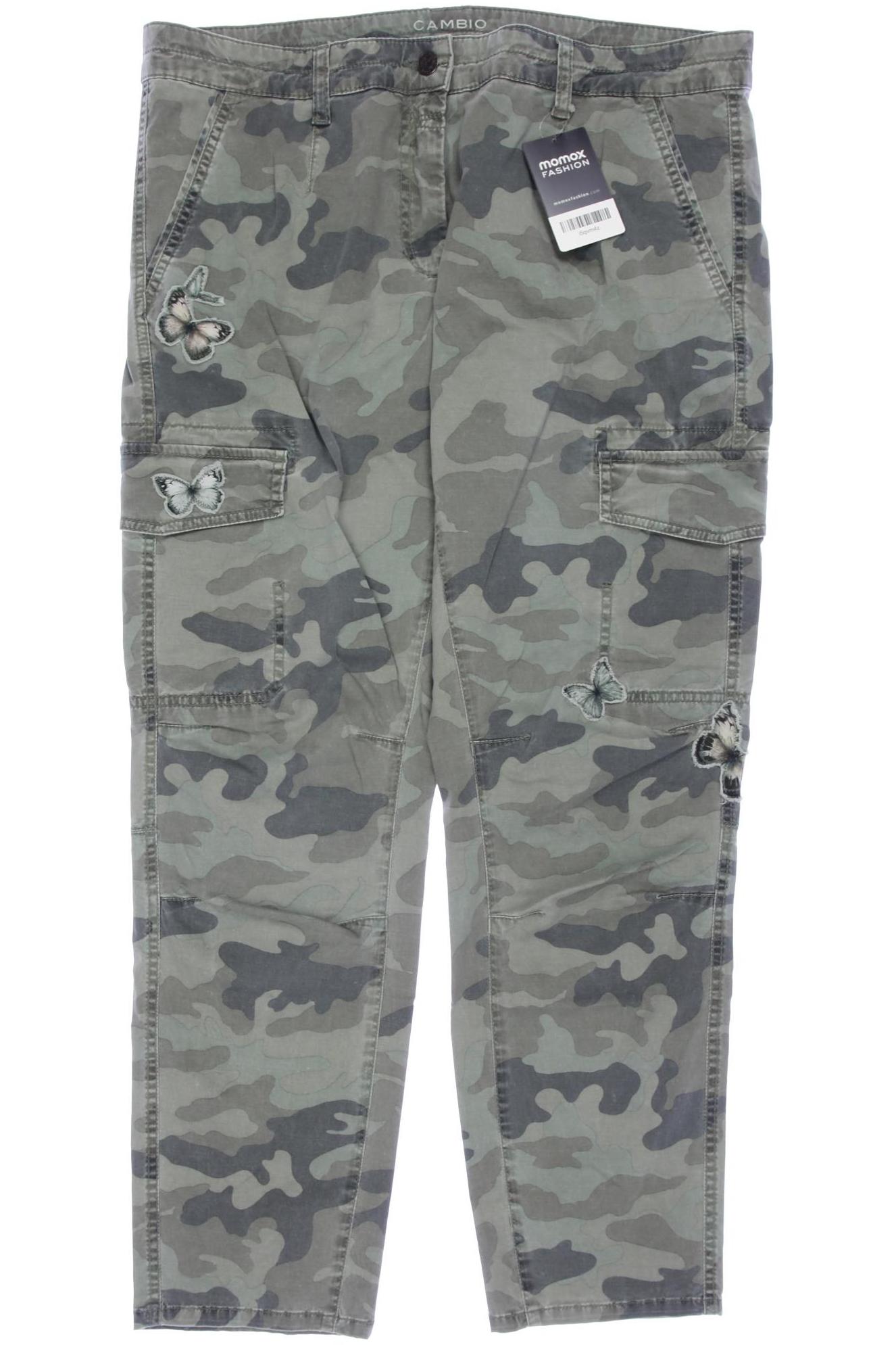 

Cambio Damen Stoffhose, grün, Gr. 44