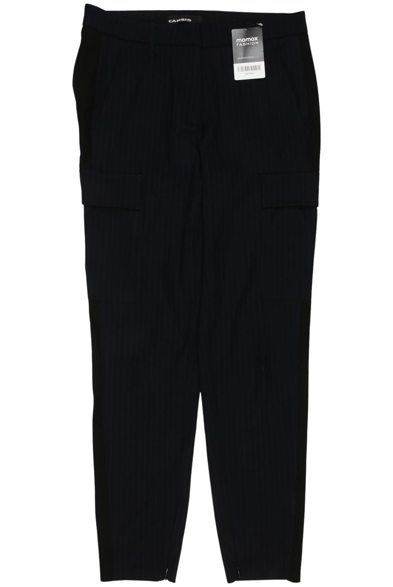 

Cambio Damen Stoffhose, marineblau, Gr. 32