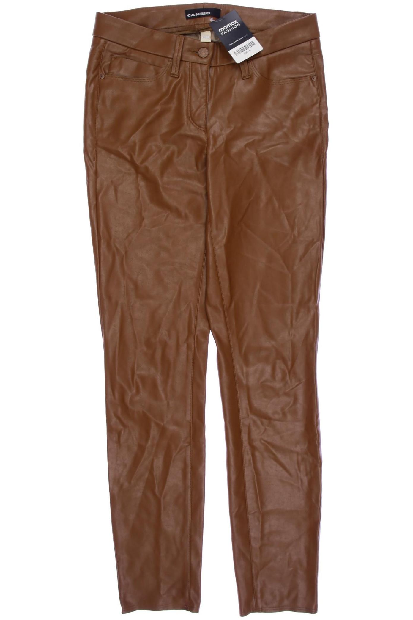 

Cambio Damen Stoffhose, braun, Gr. 36