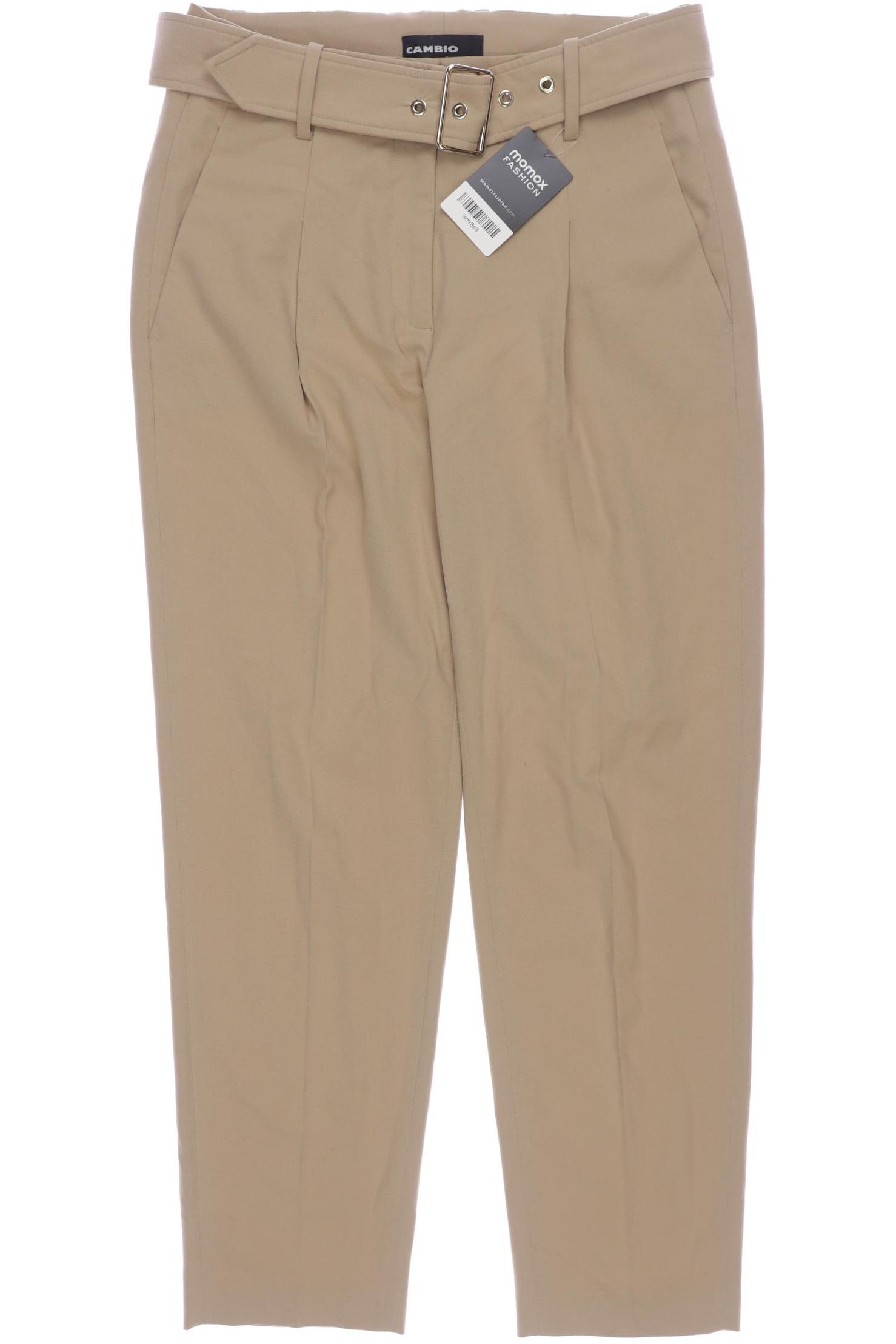

Cambio Damen Stoffhose, beige, Gr. 34