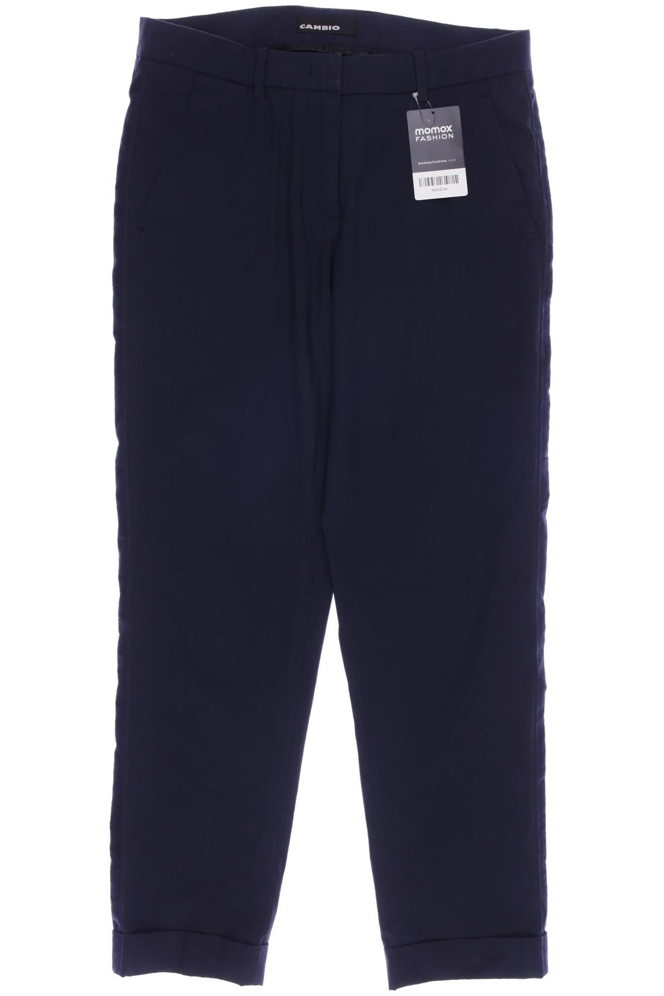 

Cambio Damen Stoffhose, marineblau, Gr. 32