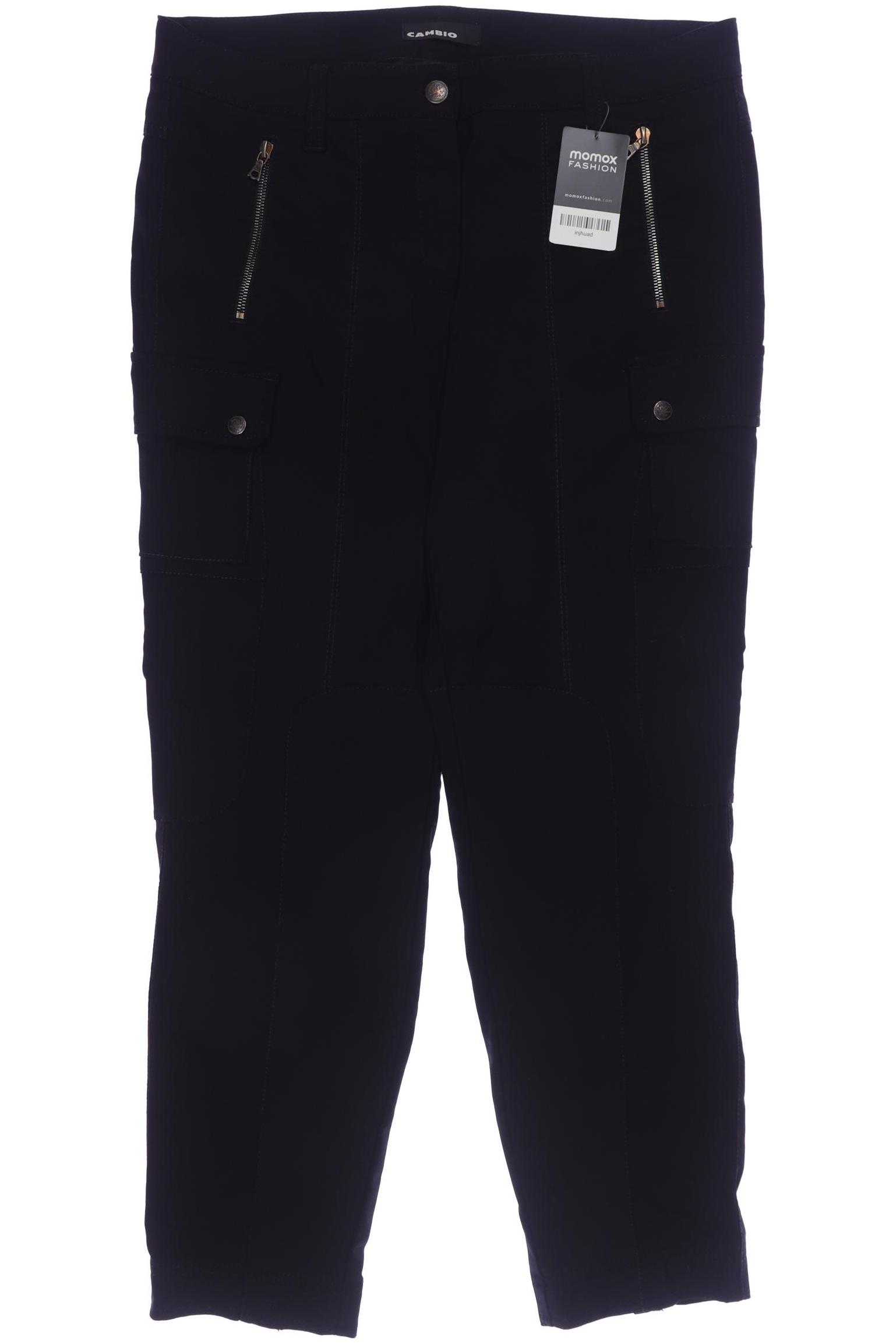 

Cambio Damen Stoffhose, schwarz, Gr. 42