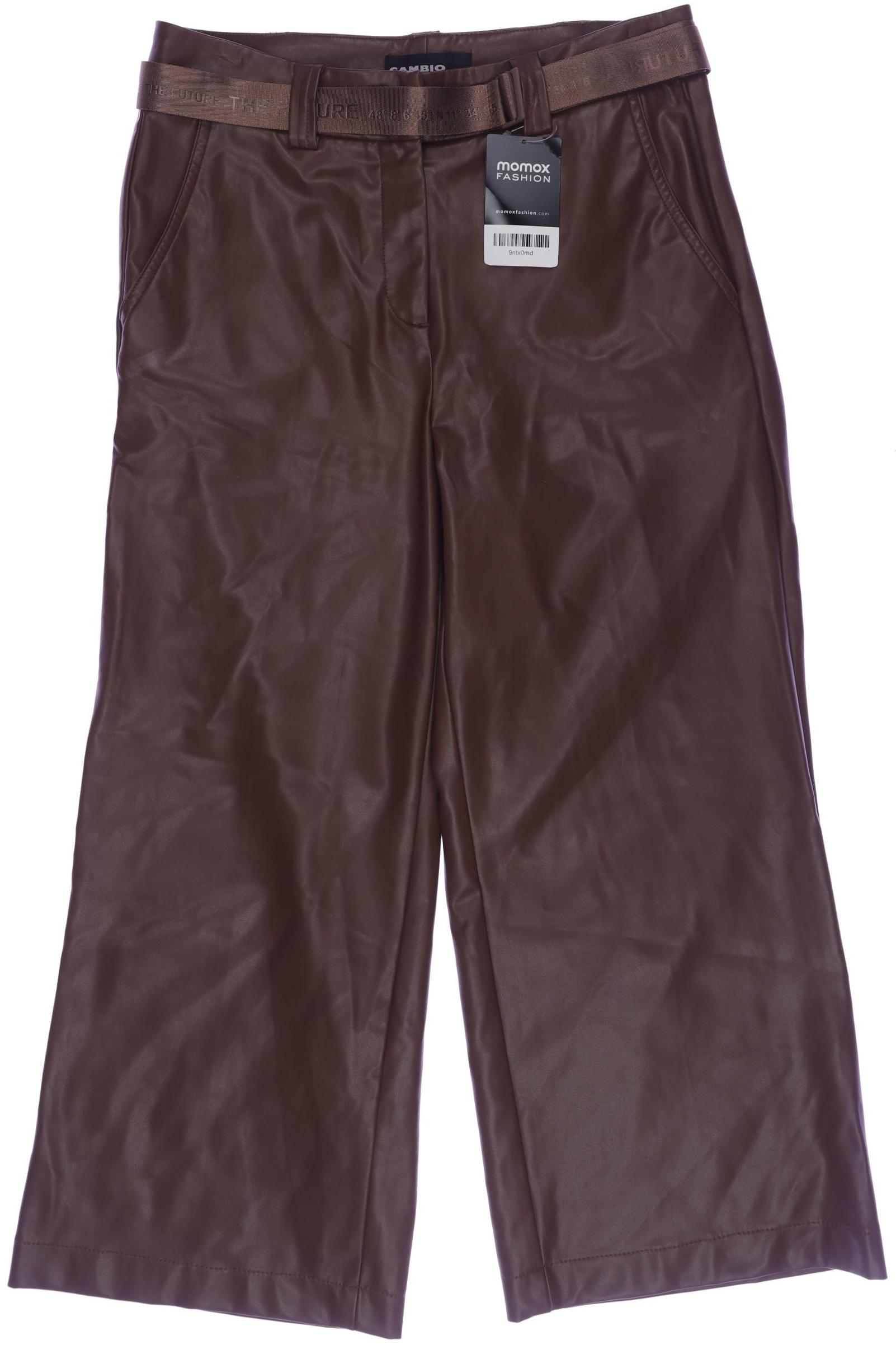 

Cambio Damen Stoffhose, braun, Gr. 36