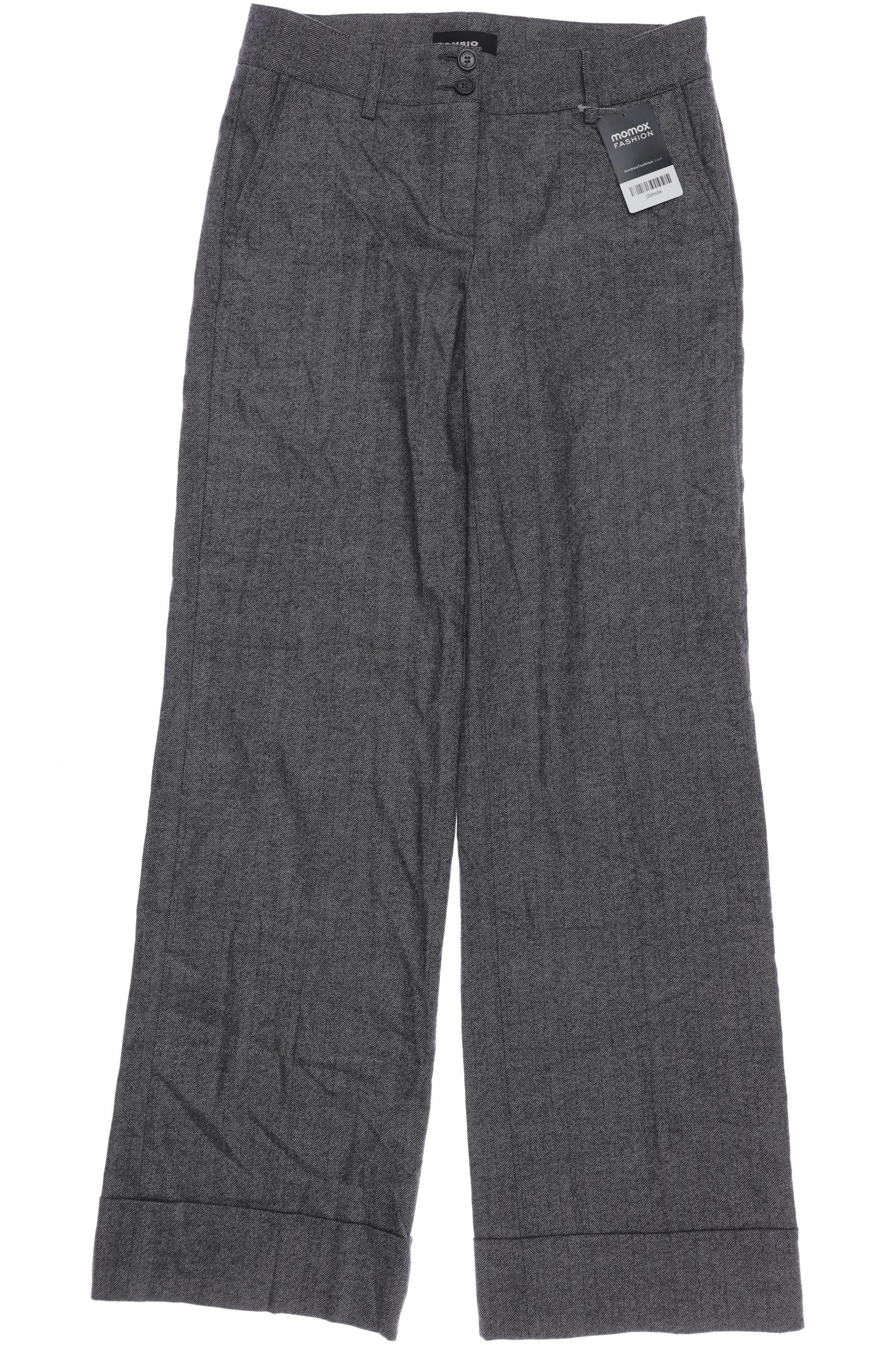 

Cambio Damen Stoffhose, grau, Gr. 38