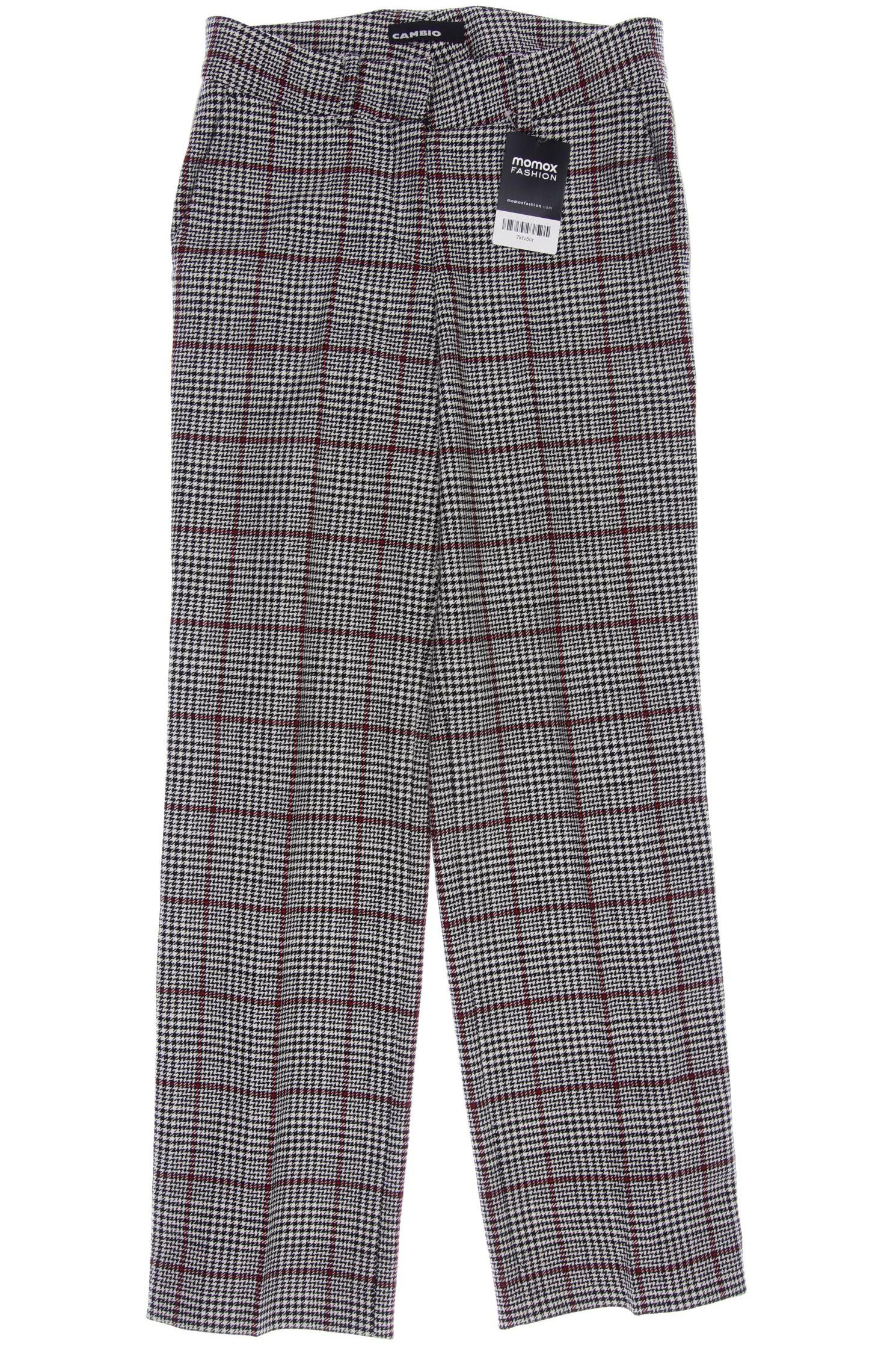 

Cambio Damen Stoffhose, grau, Gr. 34