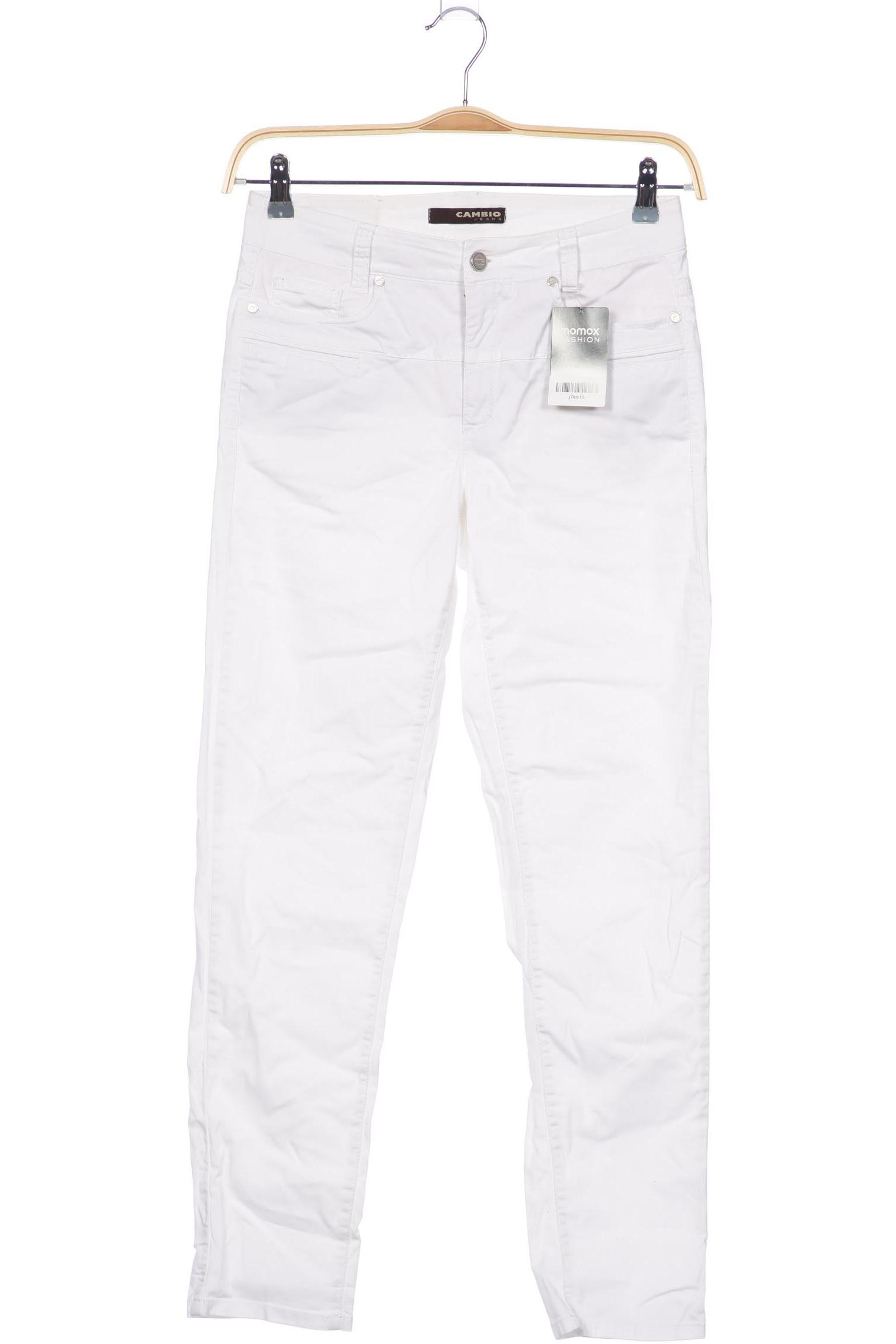 

Cambio Damen Stoffhose, weiß, Gr. 36