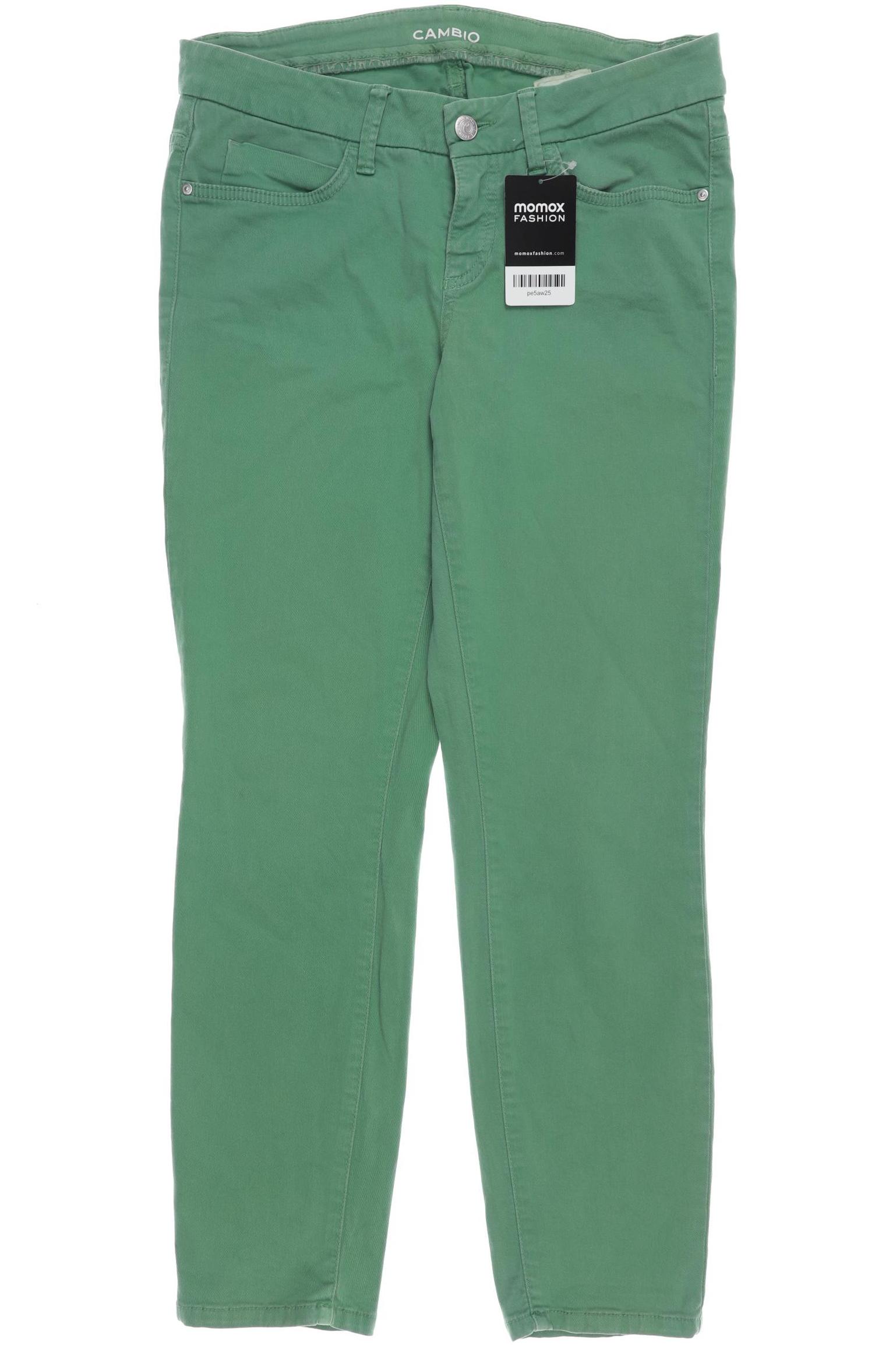 

Cambio Damen Stoffhose, grün, Gr. 30