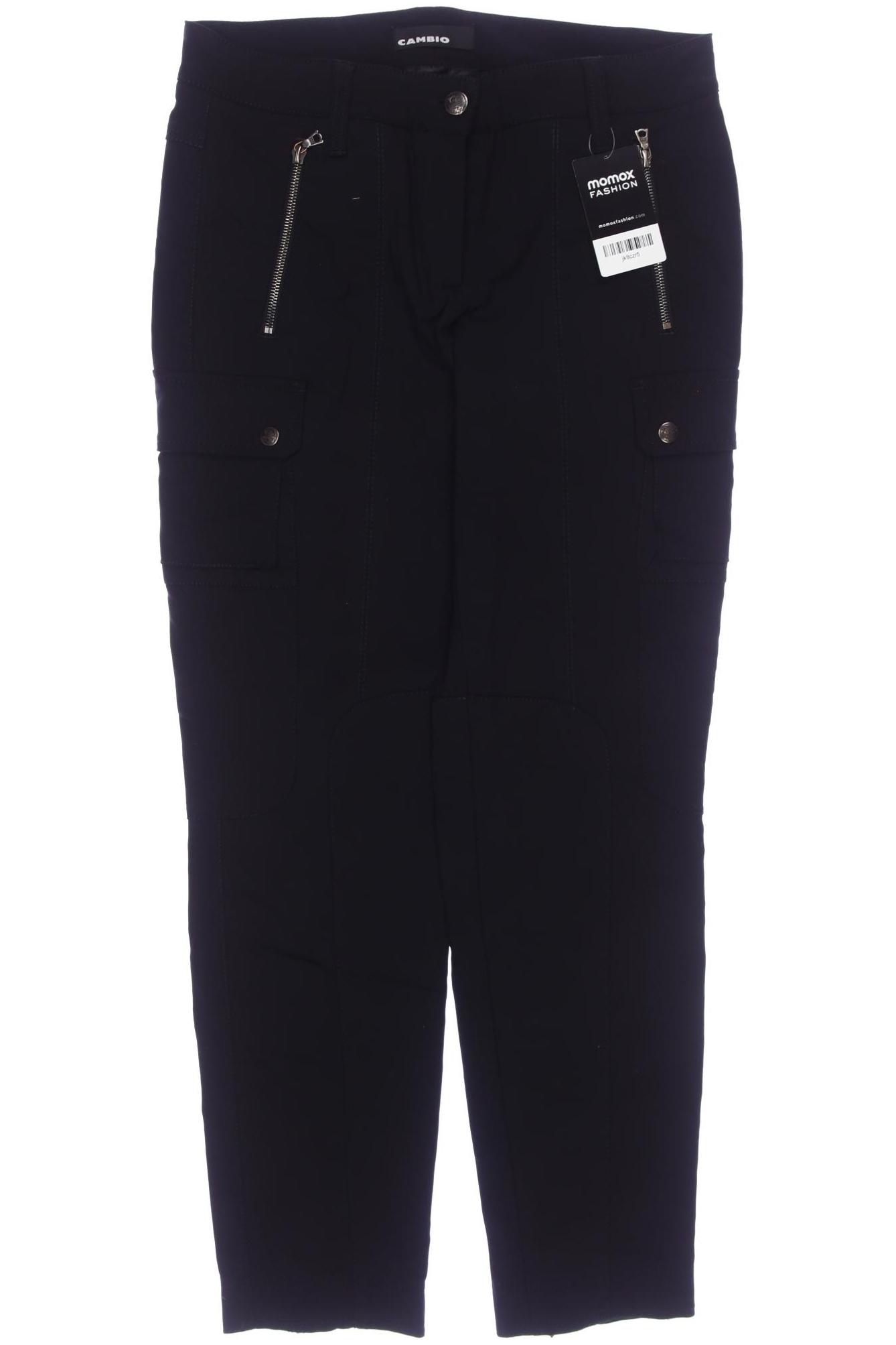 

Cambio Damen Stoffhose, schwarz, Gr. 38