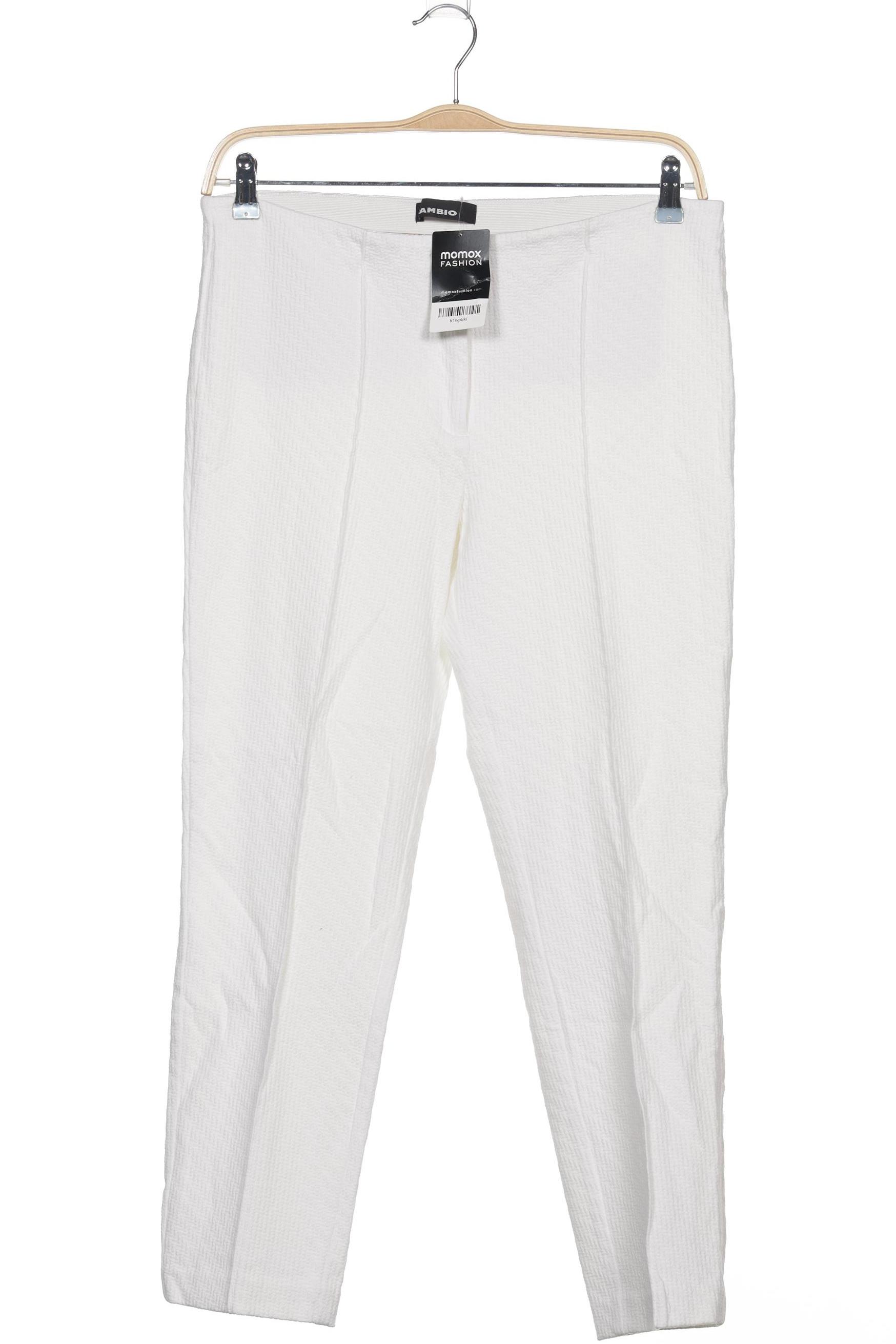 

Cambio Damen Stoffhose, weiß, Gr. 32
