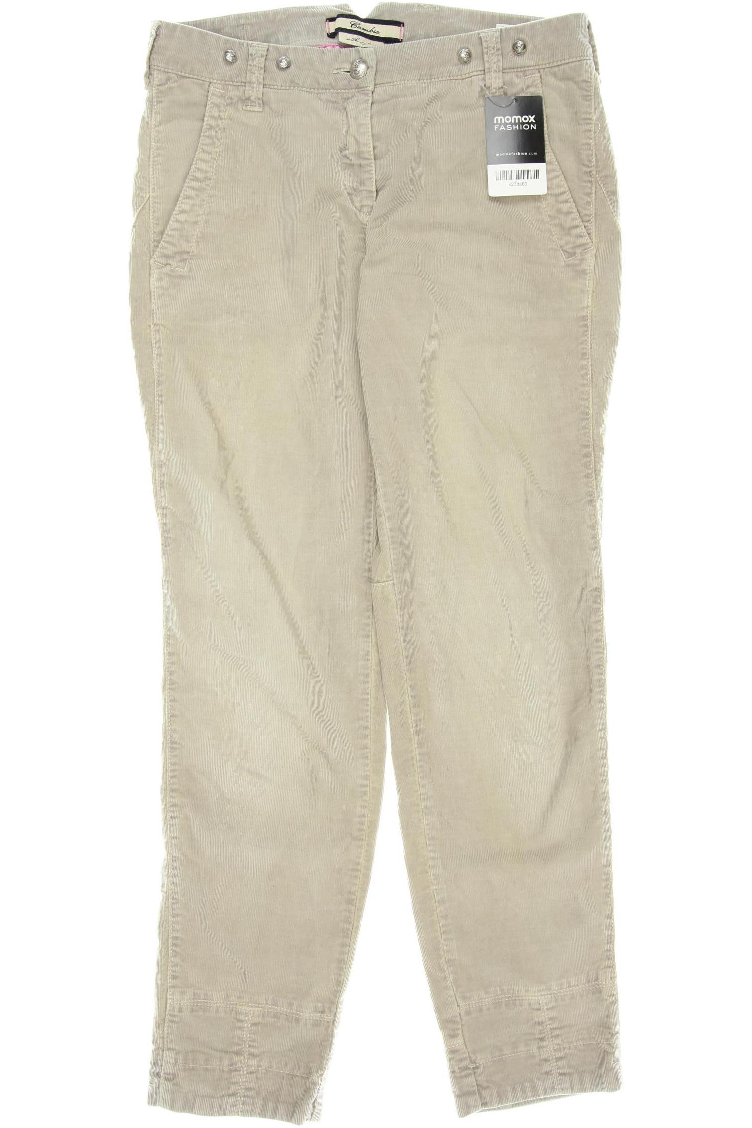 

Cambio Damen Stoffhose, beige, Gr. 34