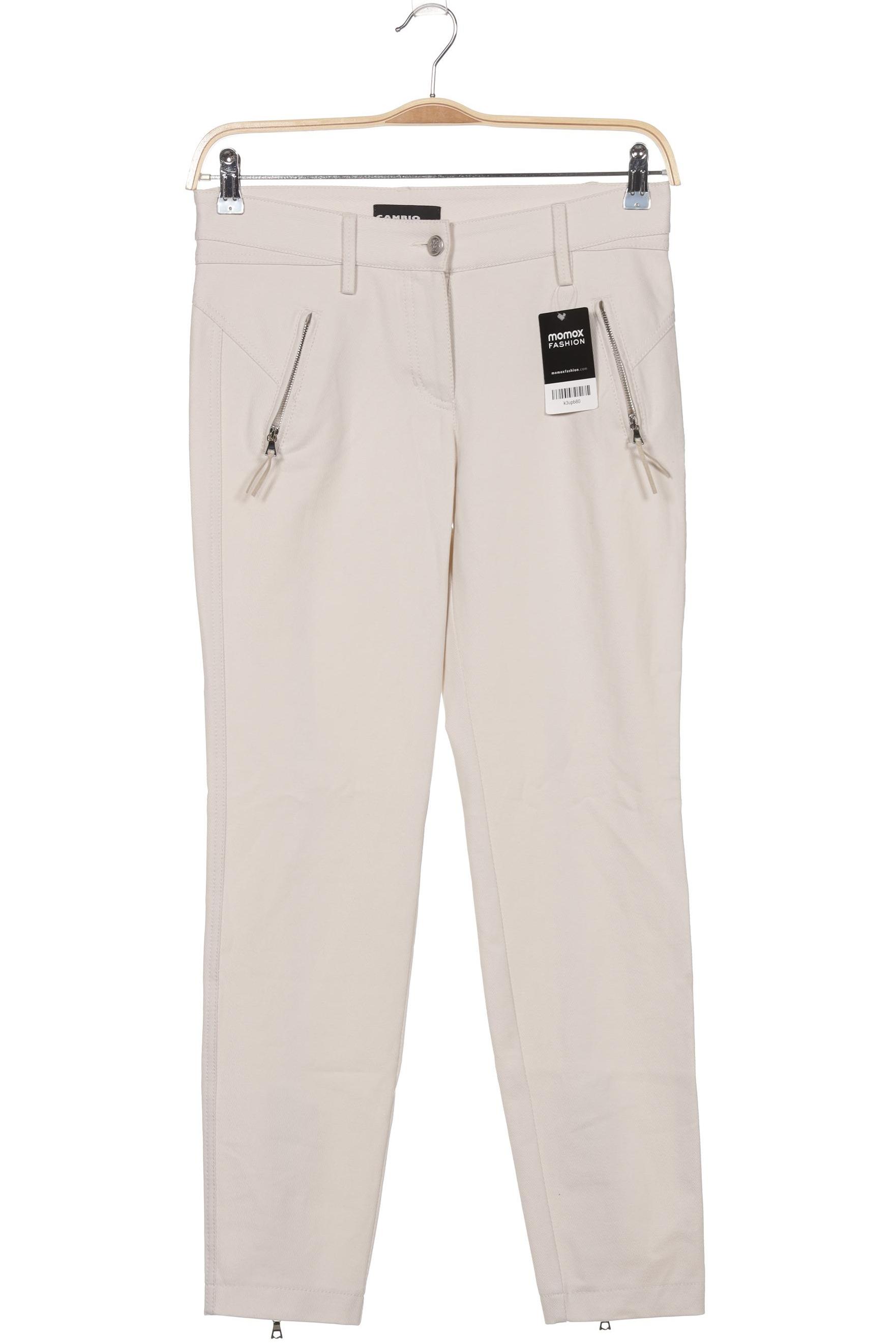 

Cambio Damen Stoffhose, cremeweiß, Gr. 36