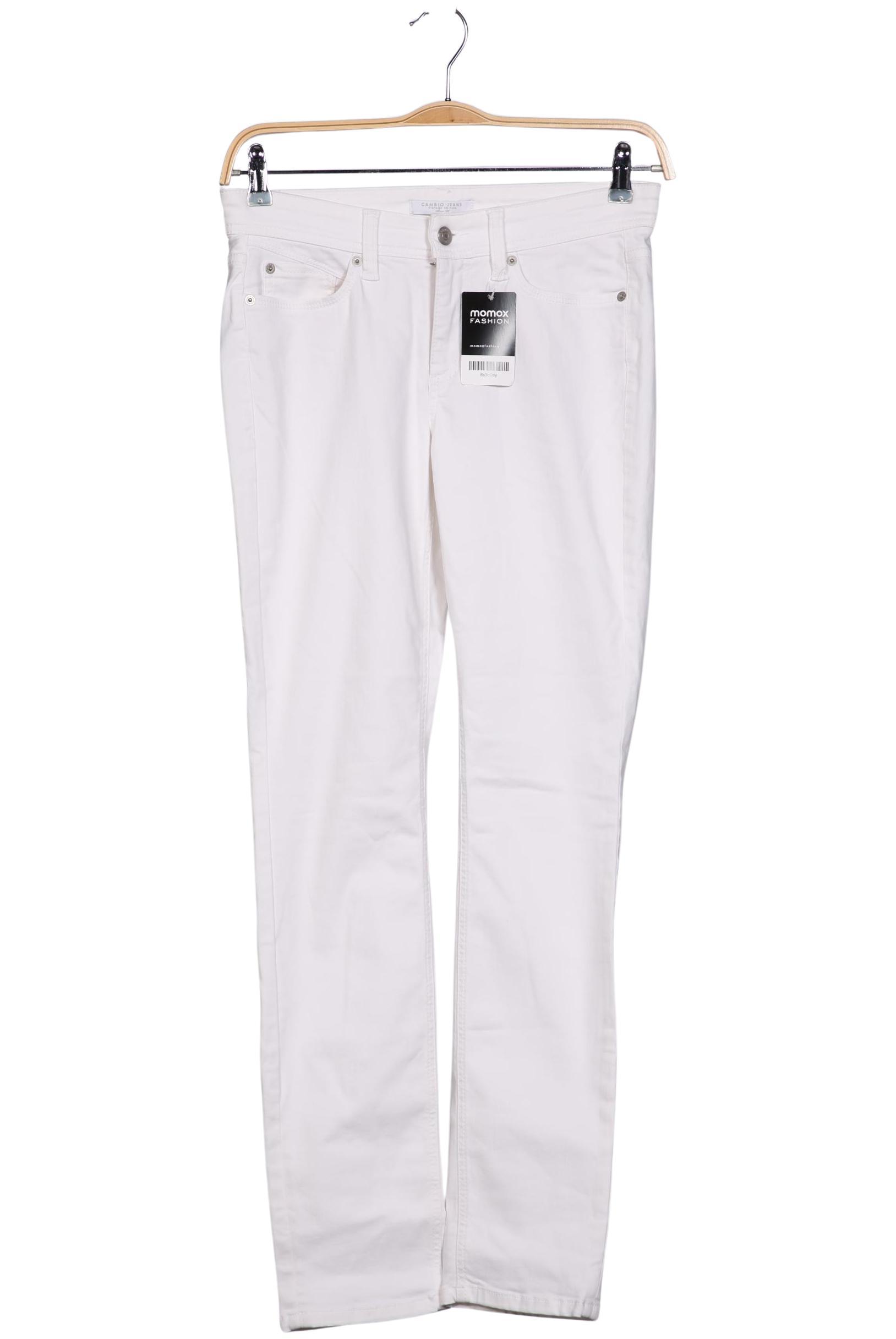 

Cambio Damen Stoffhose, weiß, Gr. 38