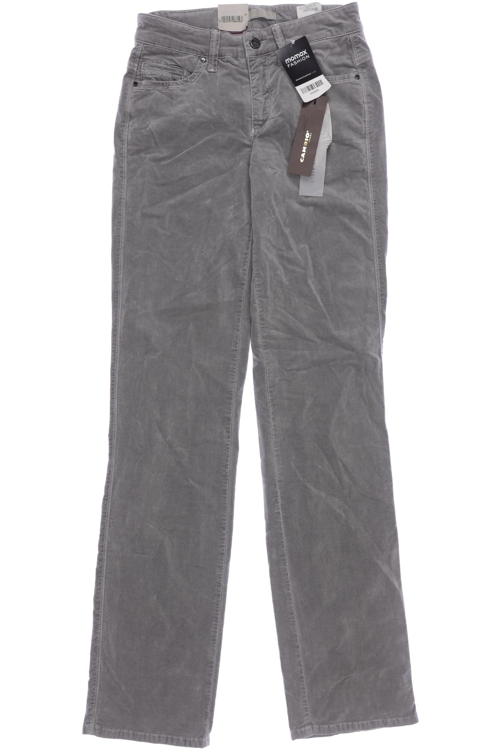 

Cambio Damen Stoffhose, grau, Gr. 34