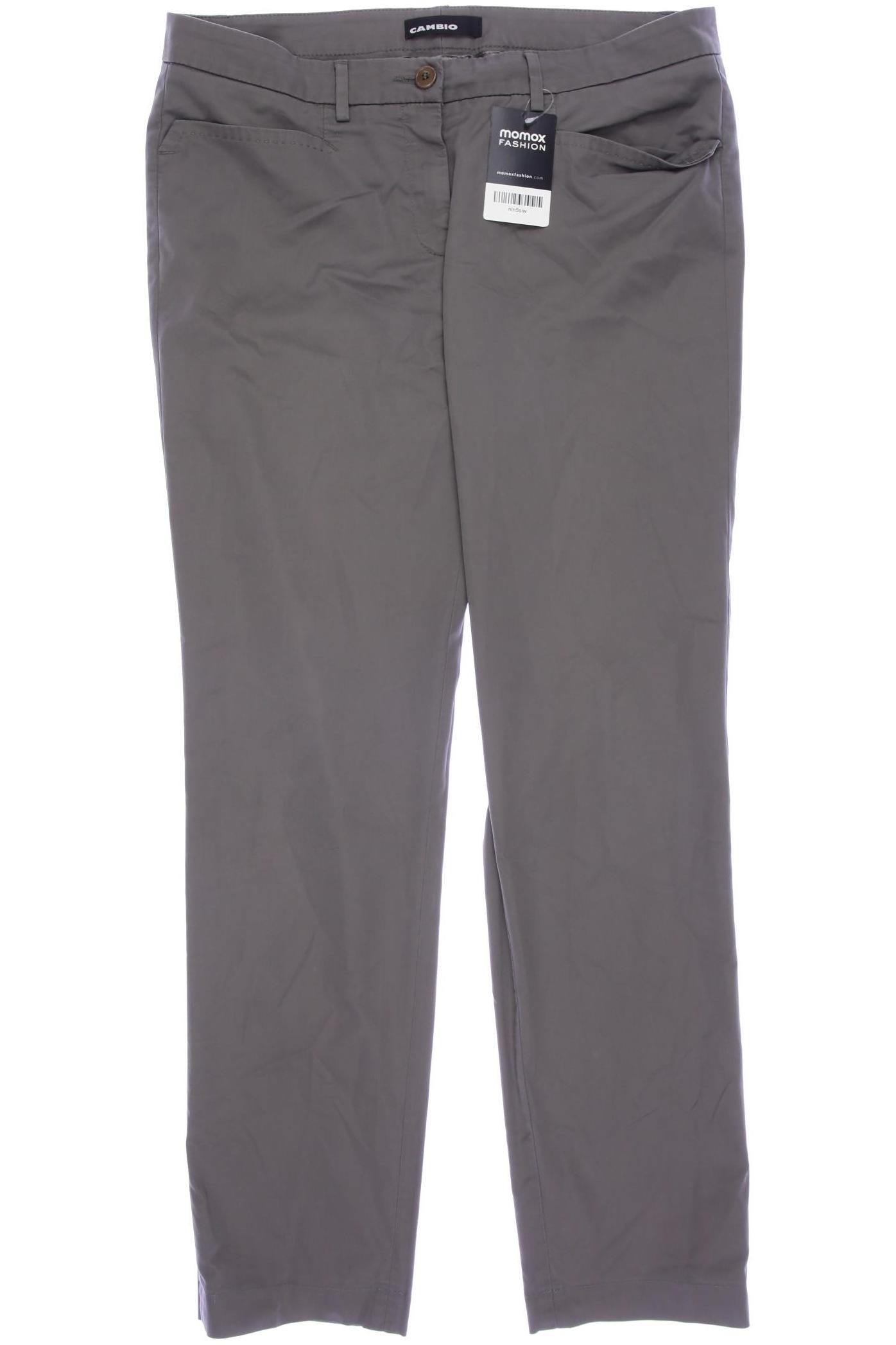 

Cambio Damen Stoffhose, grau, Gr. 40