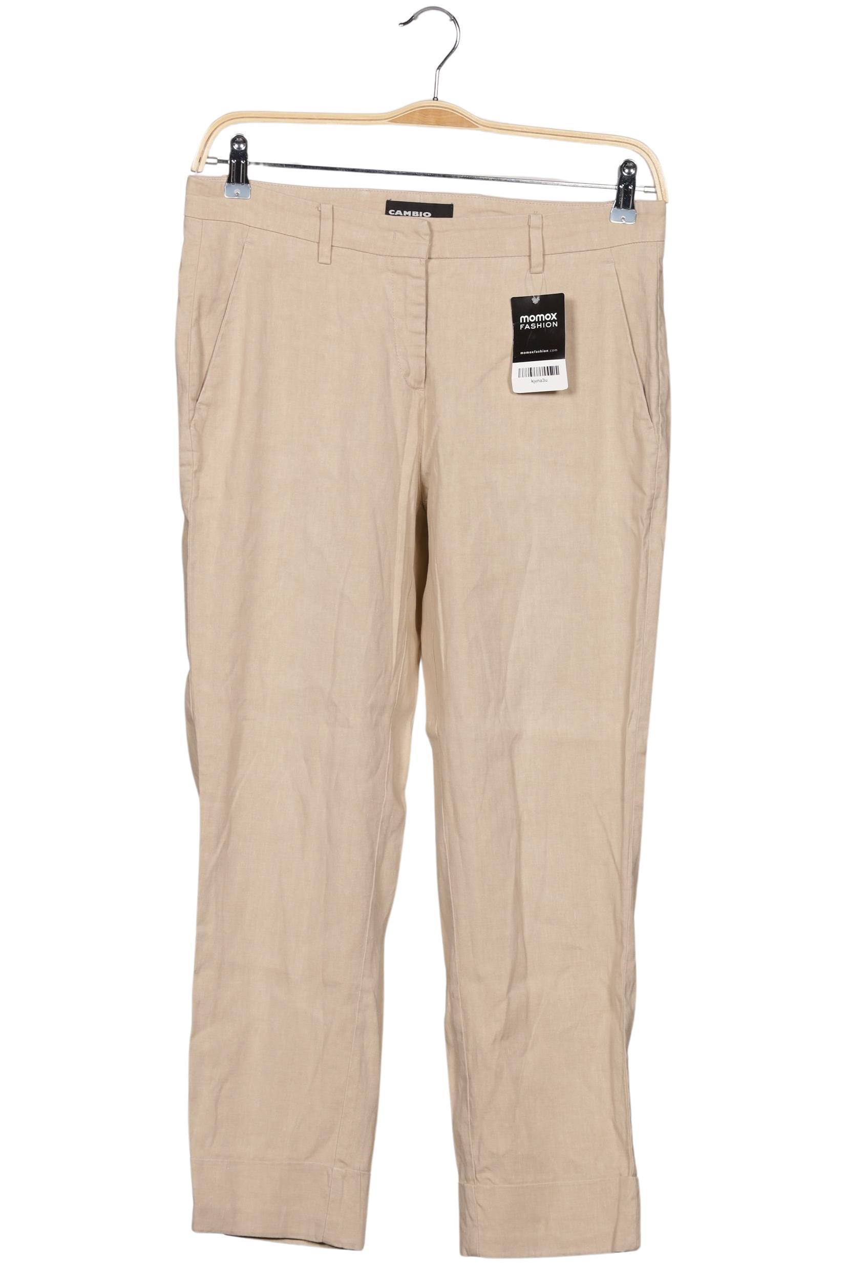 

Cambio Damen Stoffhose, beige, Gr. 31