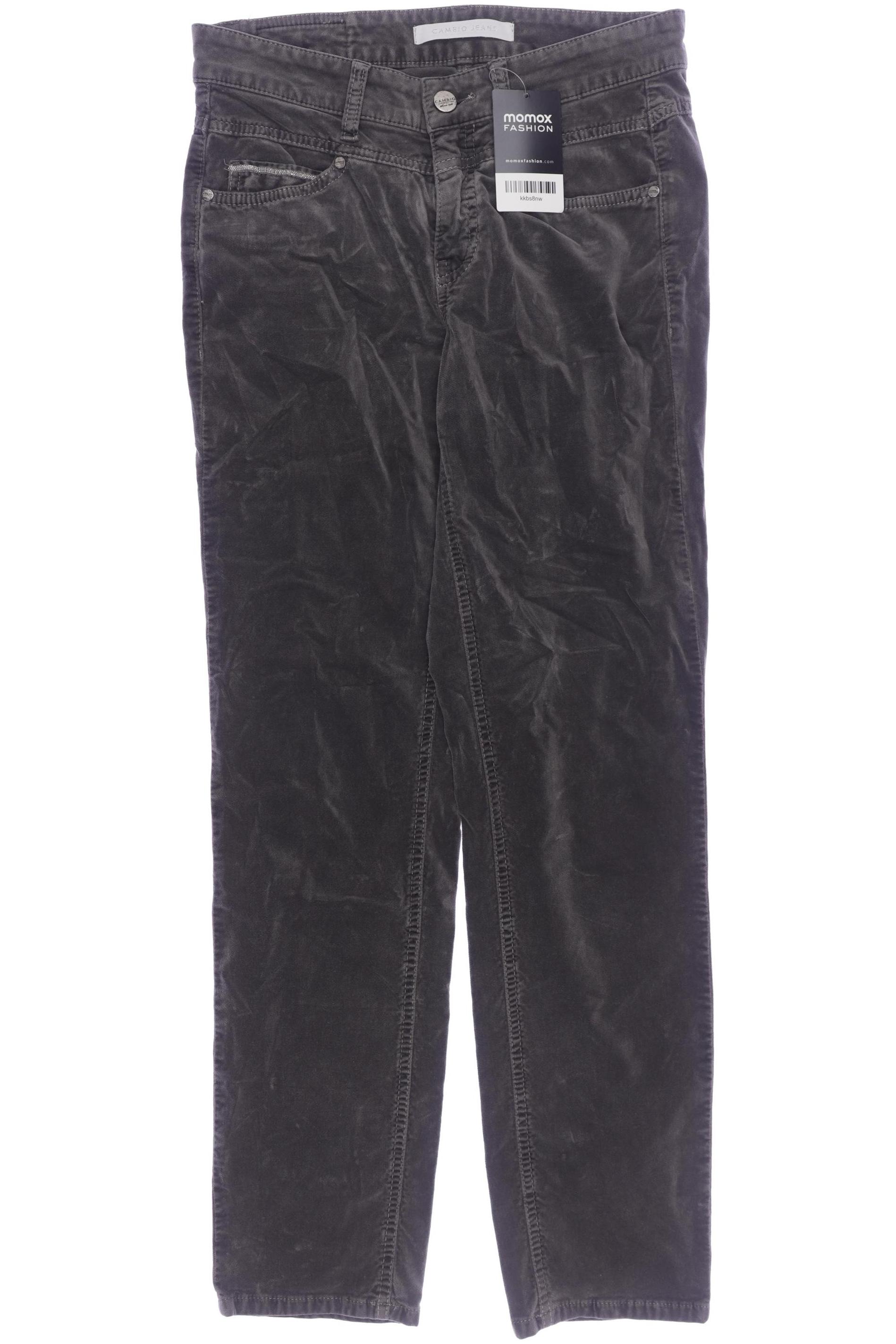 

Cambio Damen Stoffhose, grau, Gr. 28